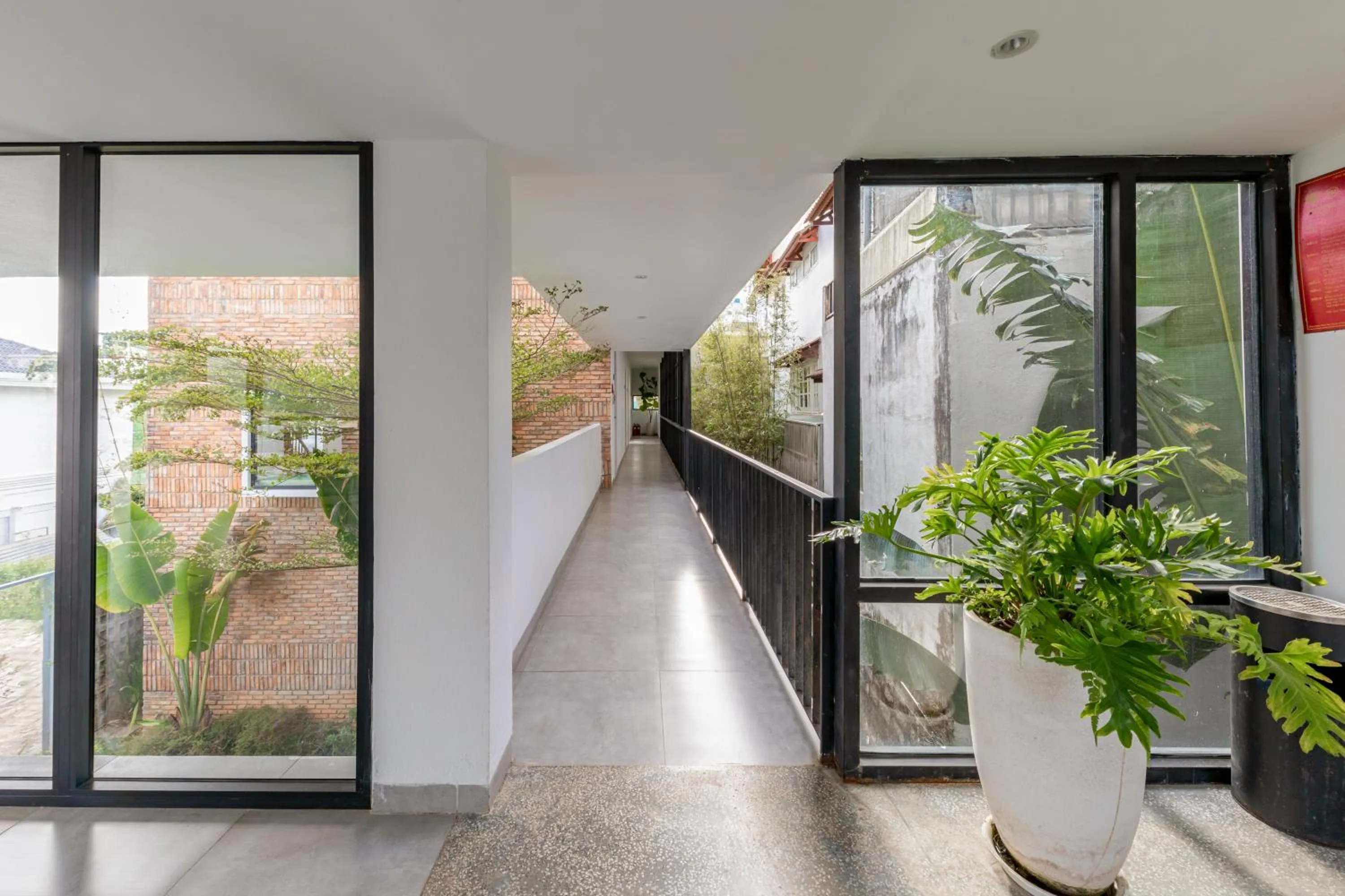 Balcony/Terrace in D'Mai Xanh Boutique Hotel Da Lat