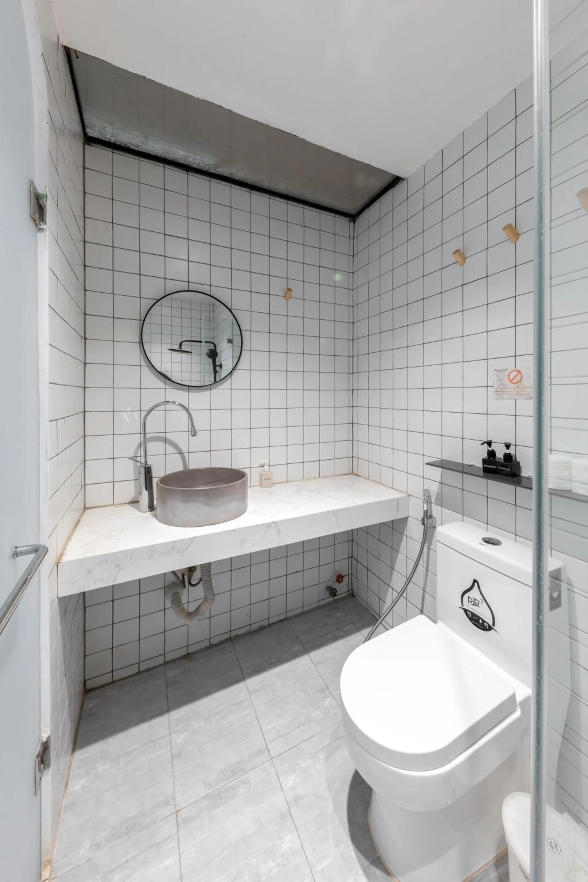 Toilet in D'Mai Xanh Boutique Hotel Da Lat