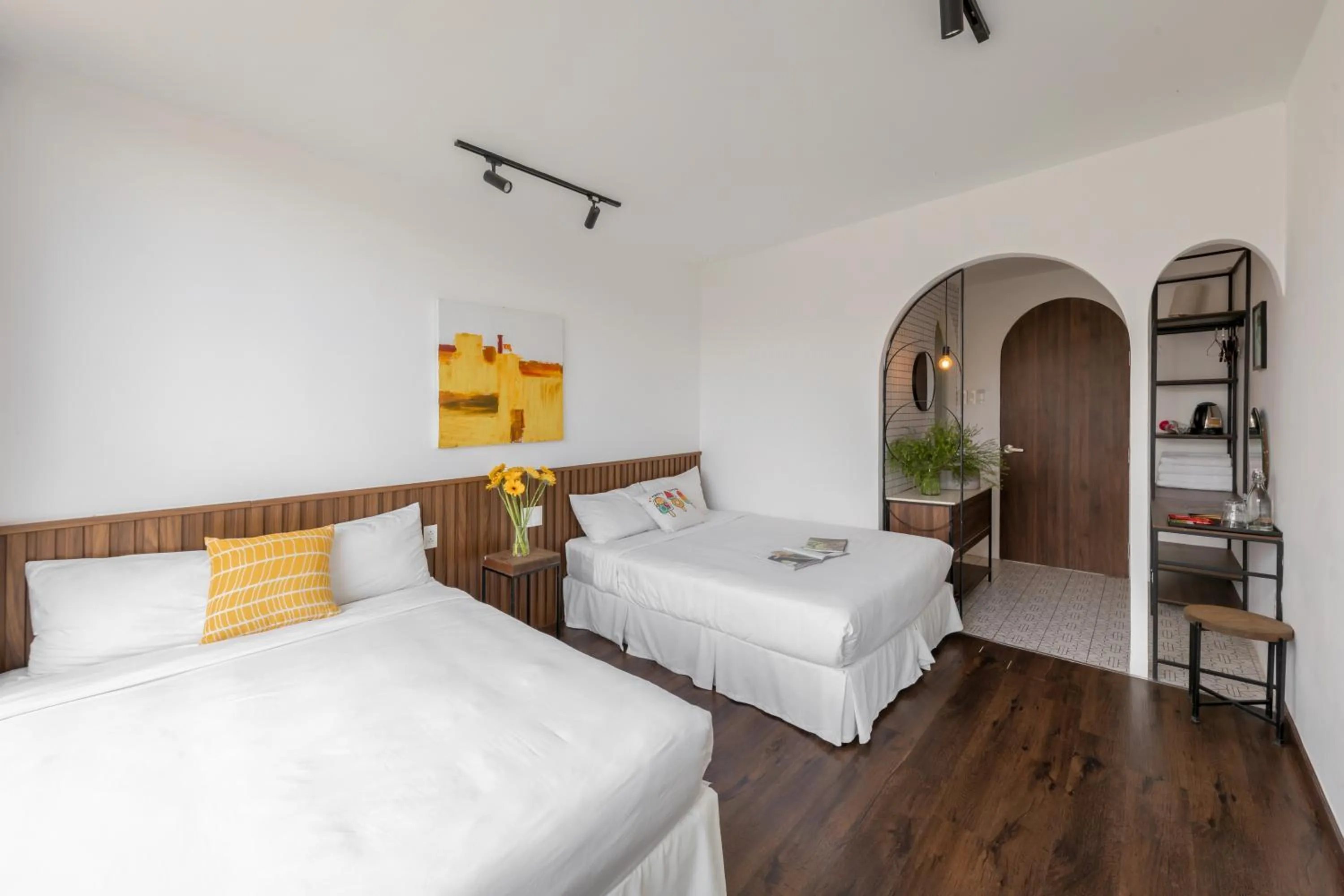 Photo of the whole room, Bed in D'Mai Xanh Boutique Hotel Da Lat