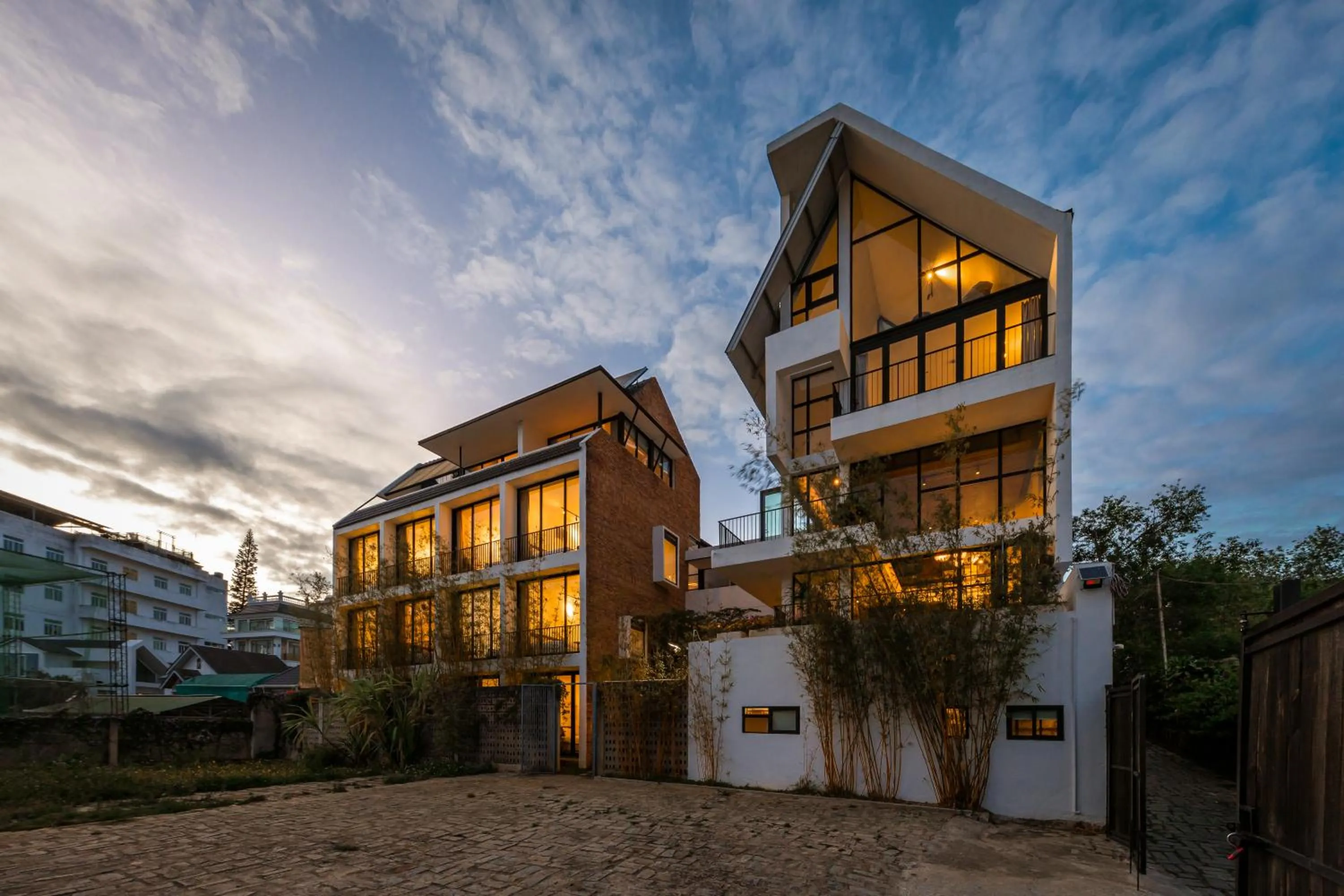 Property building in D'Mai Xanh Boutique Hotel Da Lat