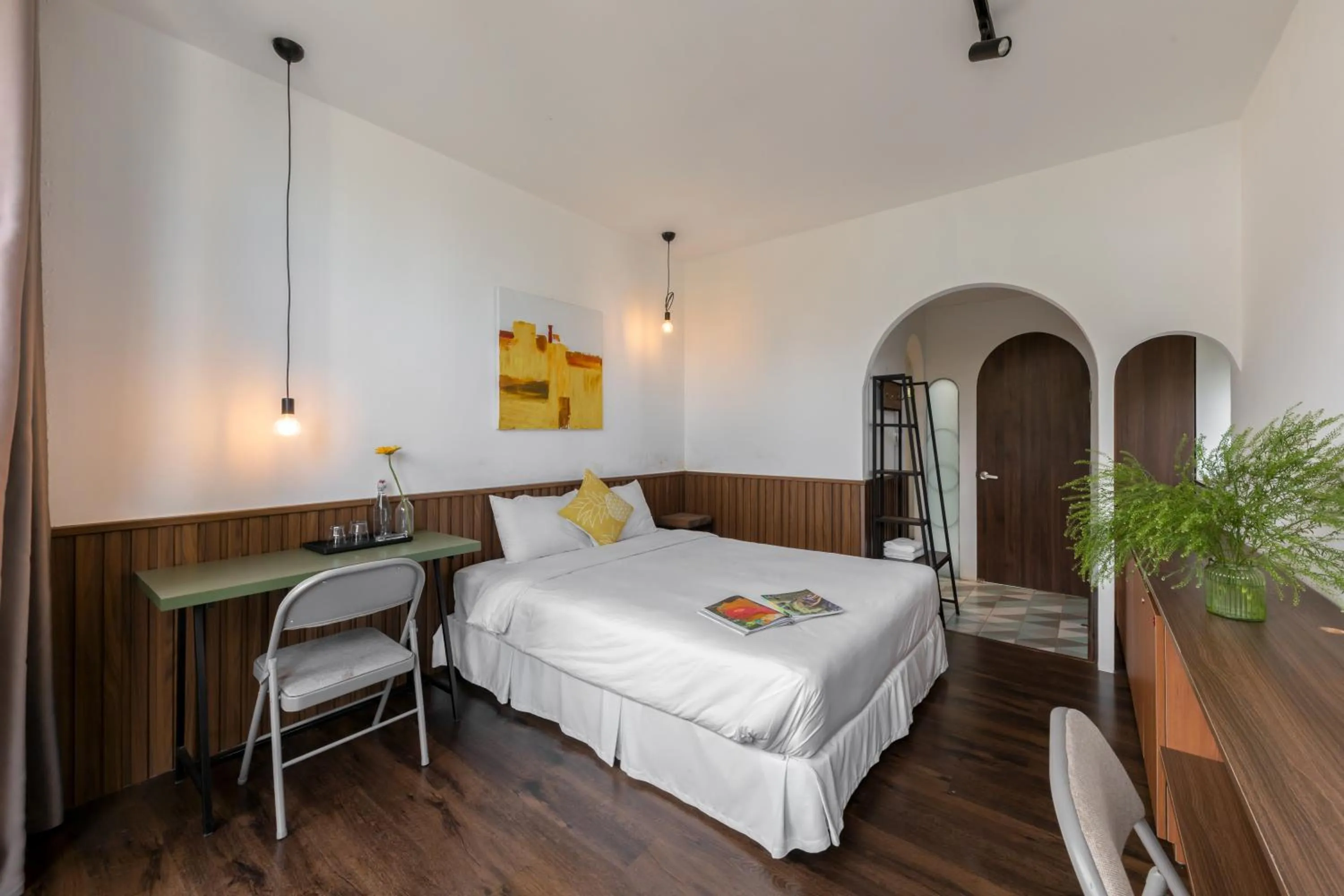 Bed in D'Mai Xanh Boutique Hotel Da Lat