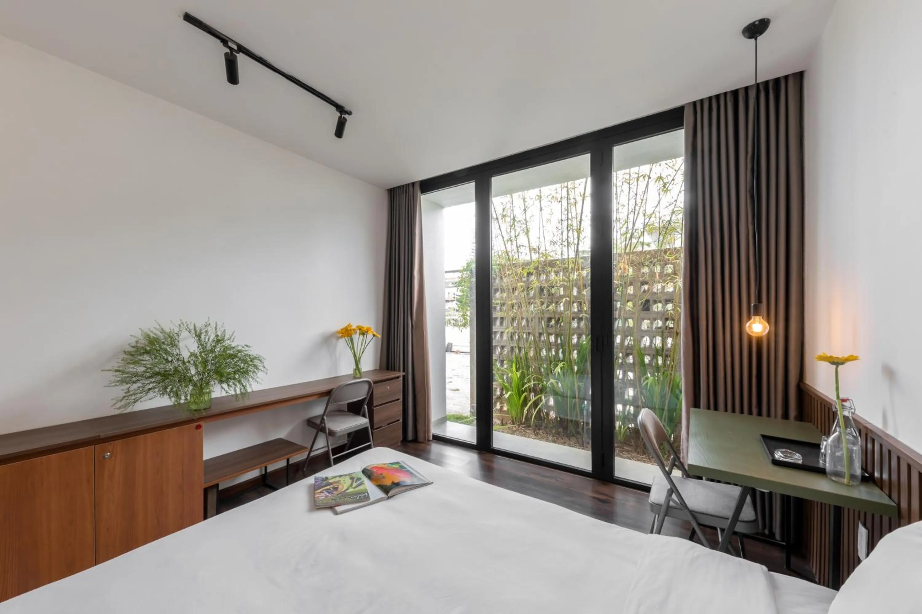 Bed in D'Mai Xanh Boutique Hotel Da Lat