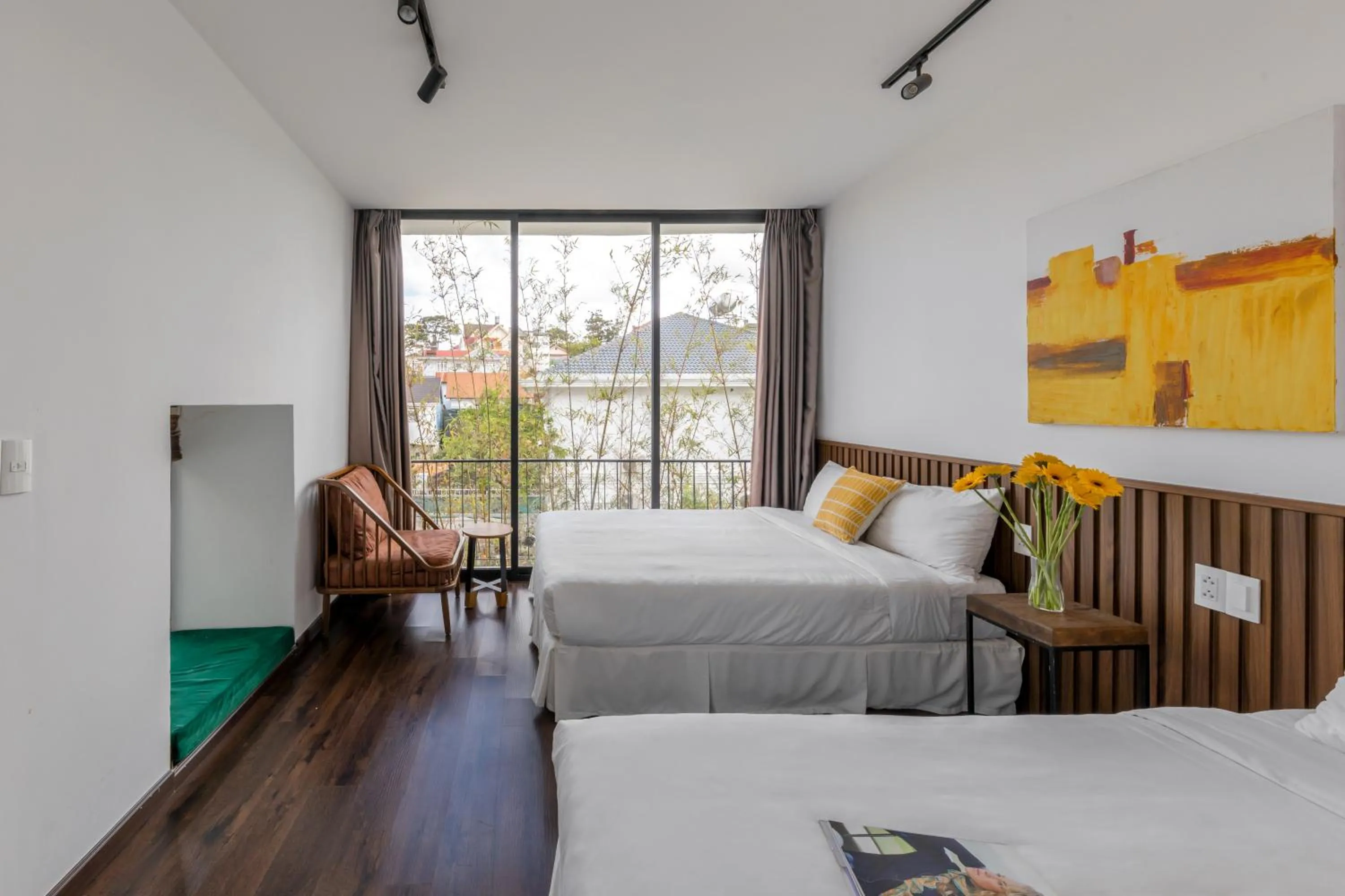 Bedroom, Bed in D'Mai Xanh Boutique Hotel Da Lat