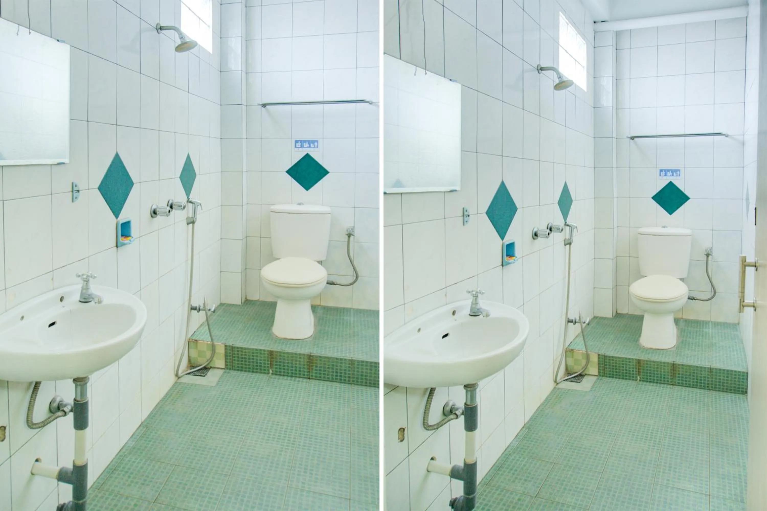 Bathroom in Townhouse Oak Palembang Near Jembatan Ampera Formerly Azzura Hotel