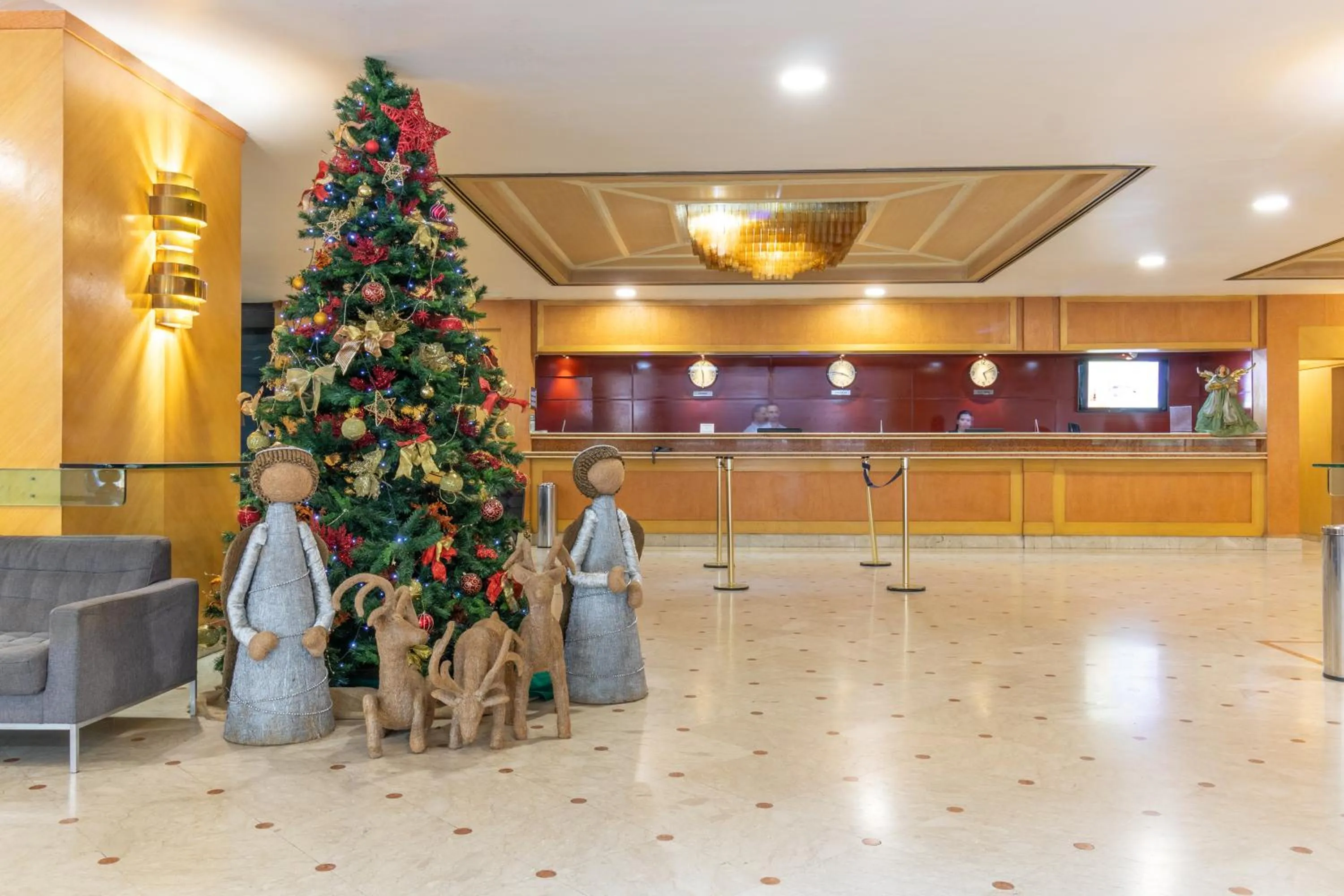 Lobby or reception in Gran Villagio Hotel SP by Castelo Itaipava