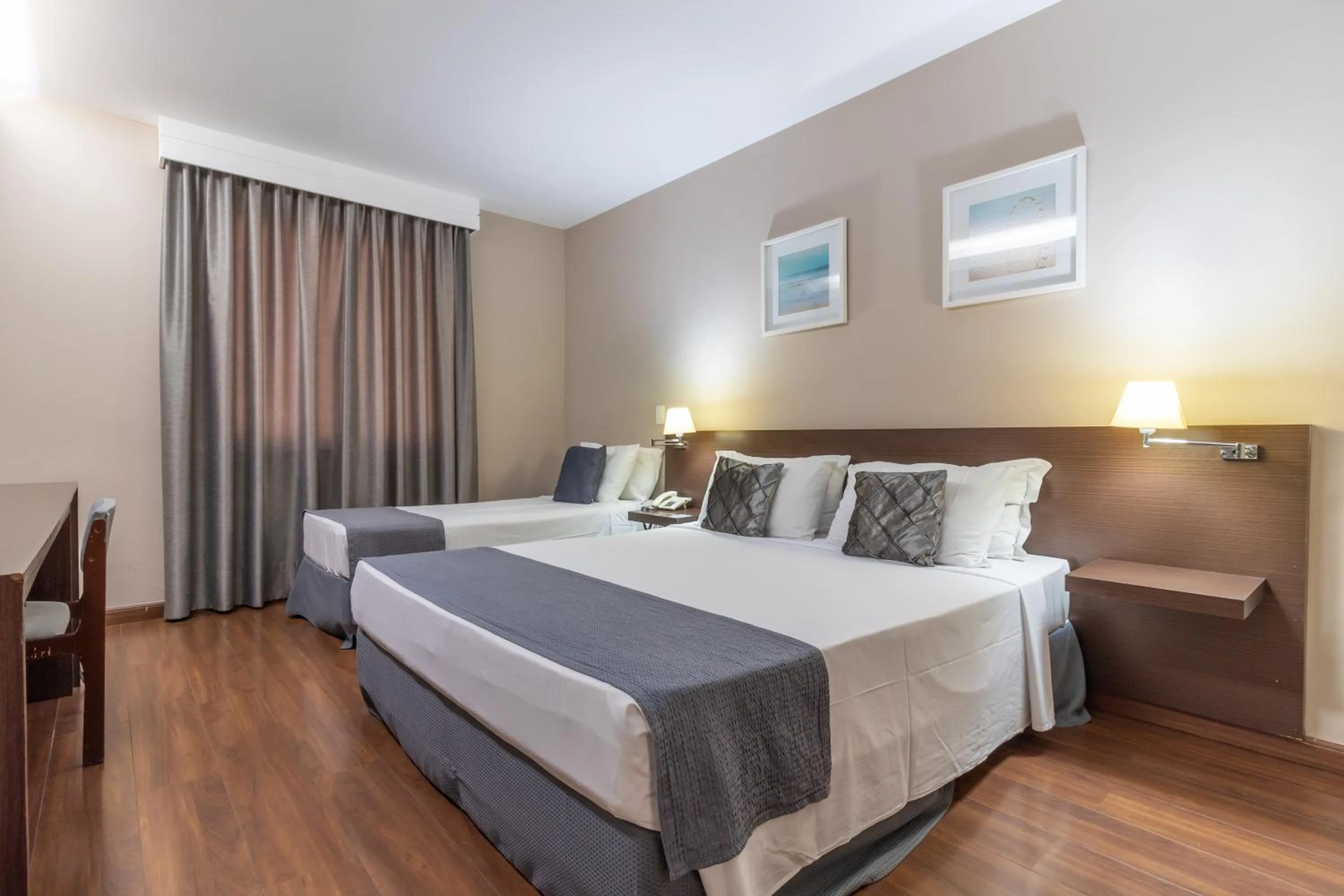 Bed in Gran Villagio Hotel SP by Castelo Itaipava