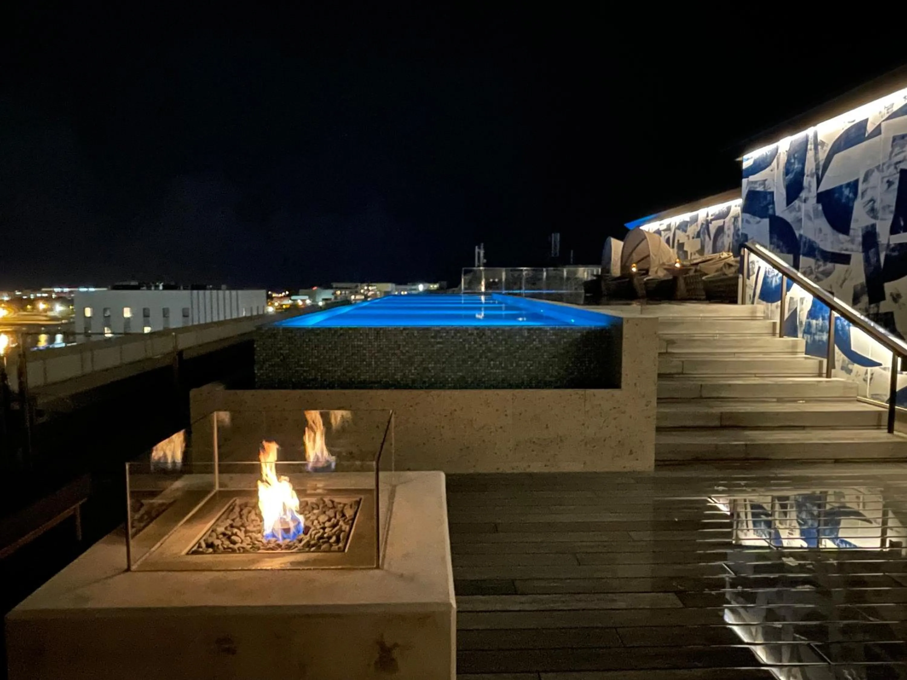 Pool view in THE NEST Naha