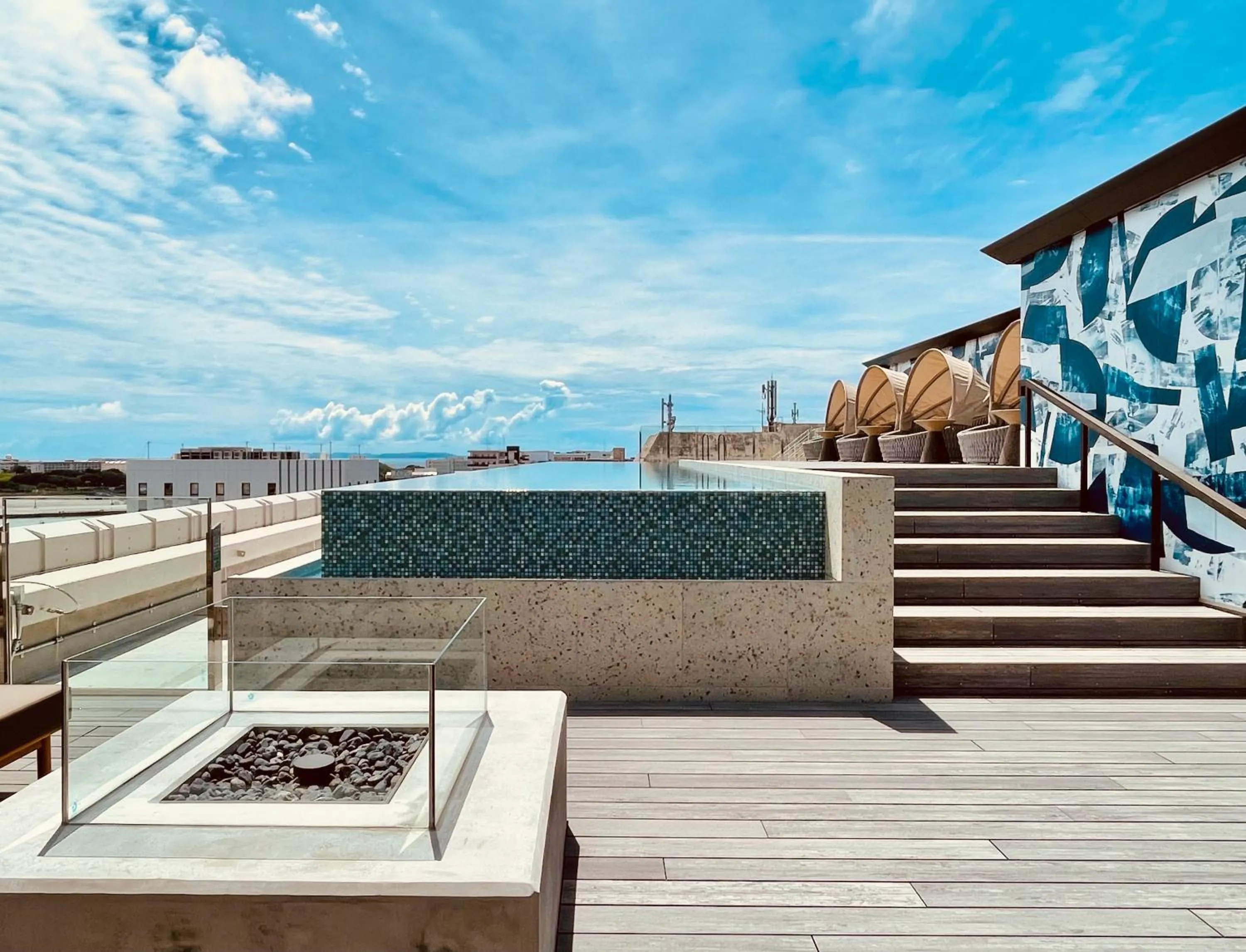 Pool view in THE NEST Naha