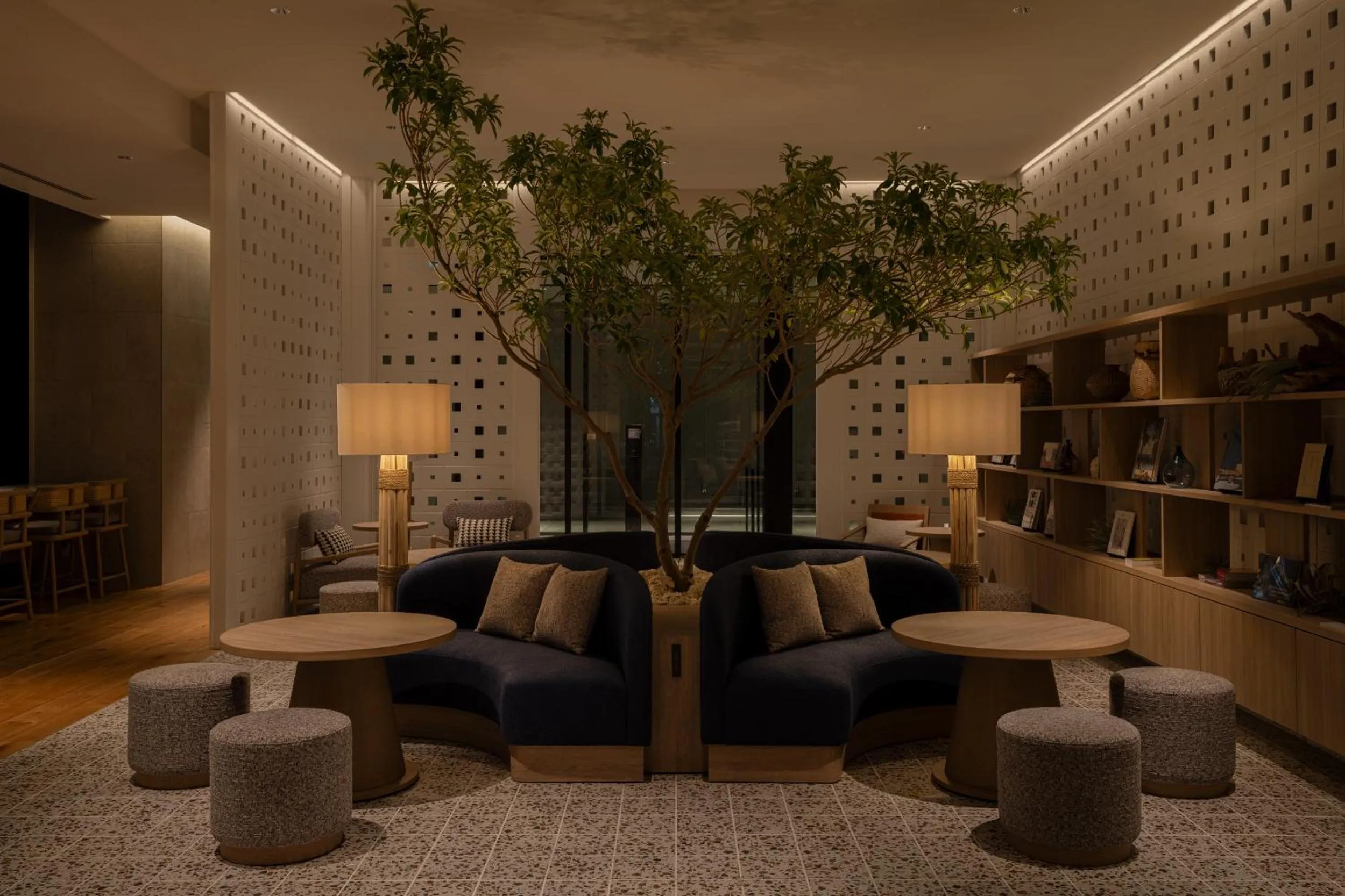 Lobby or reception in THE NEST Naha