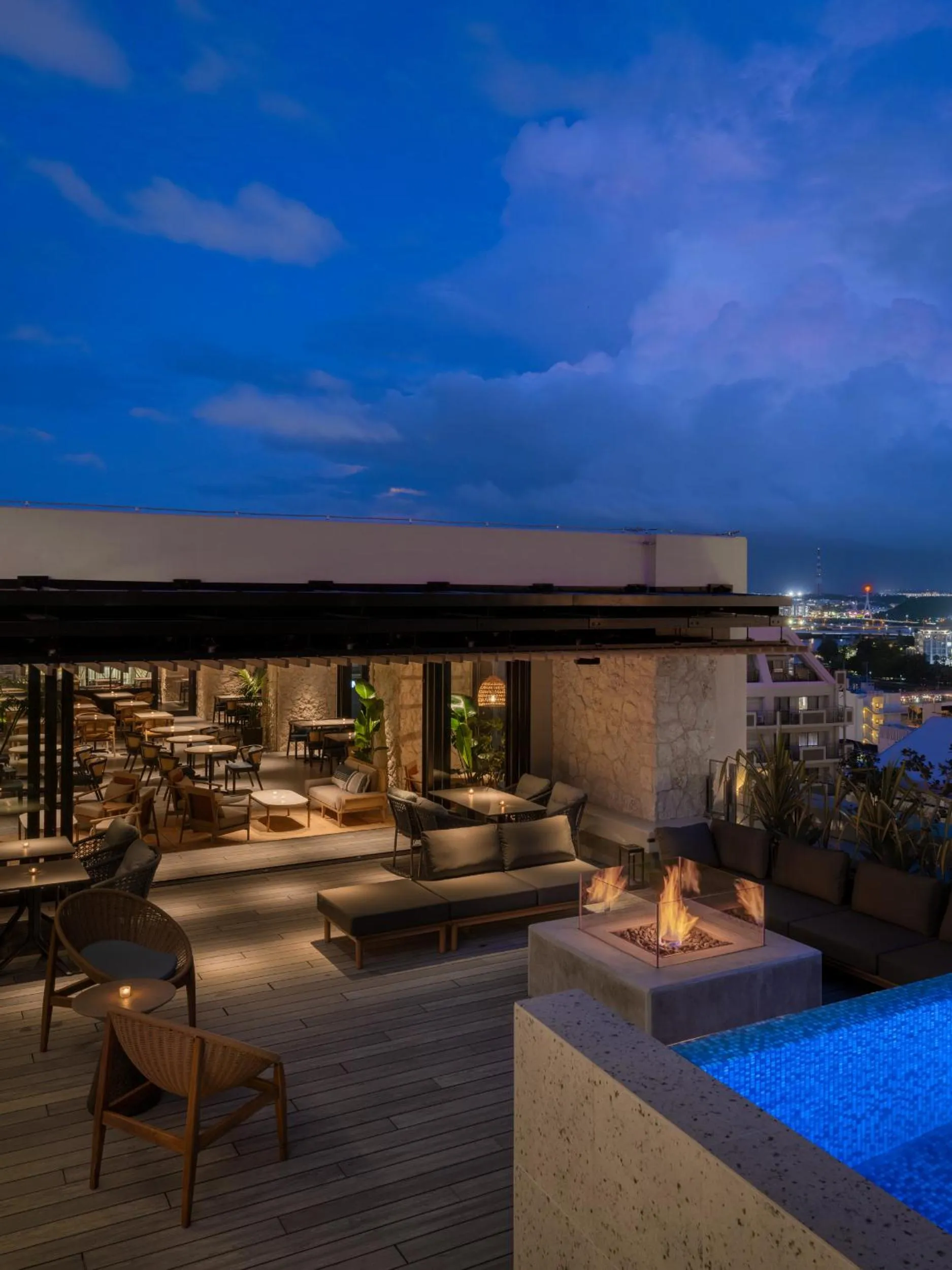 Pool view in THE NEST Naha