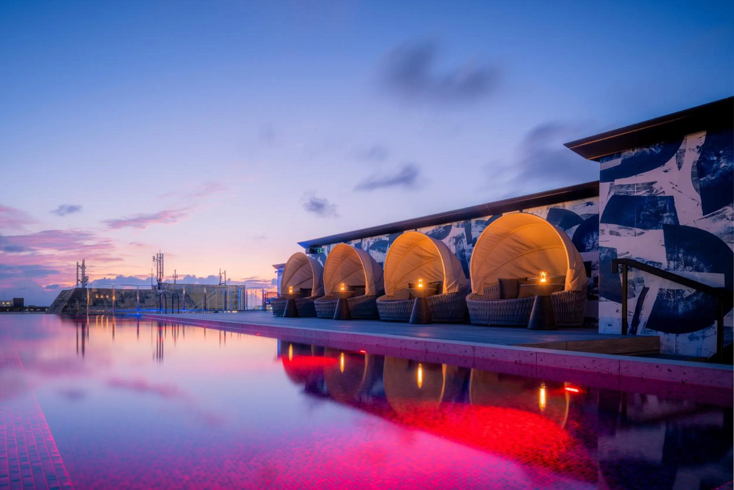 Pool view in THE NEST Naha