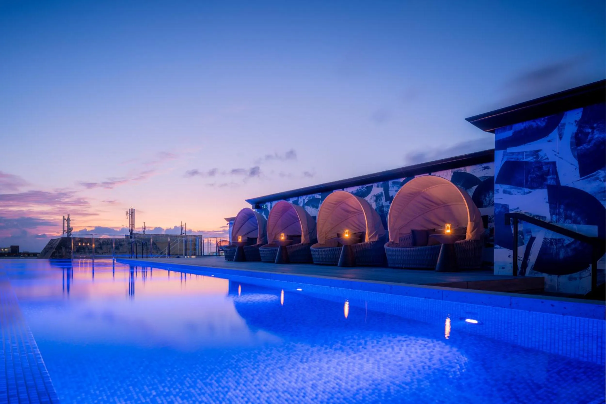 Pool view in THE NEST Naha