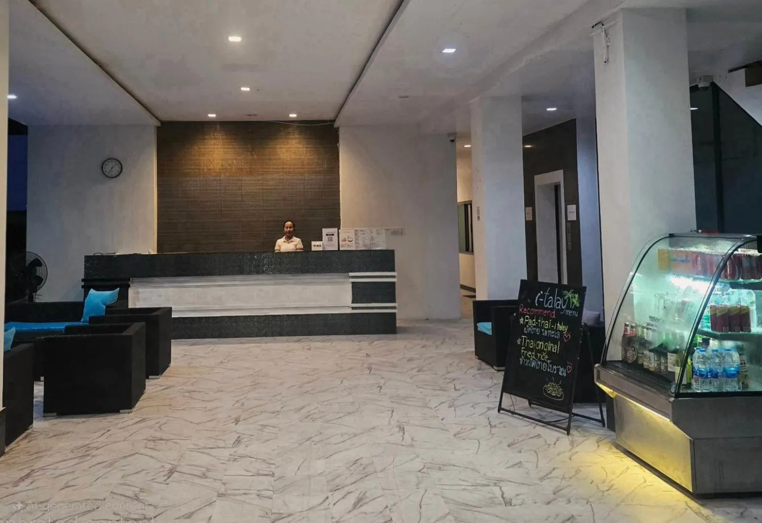 Lobby or reception in The Regizt Jomtien Pattaya