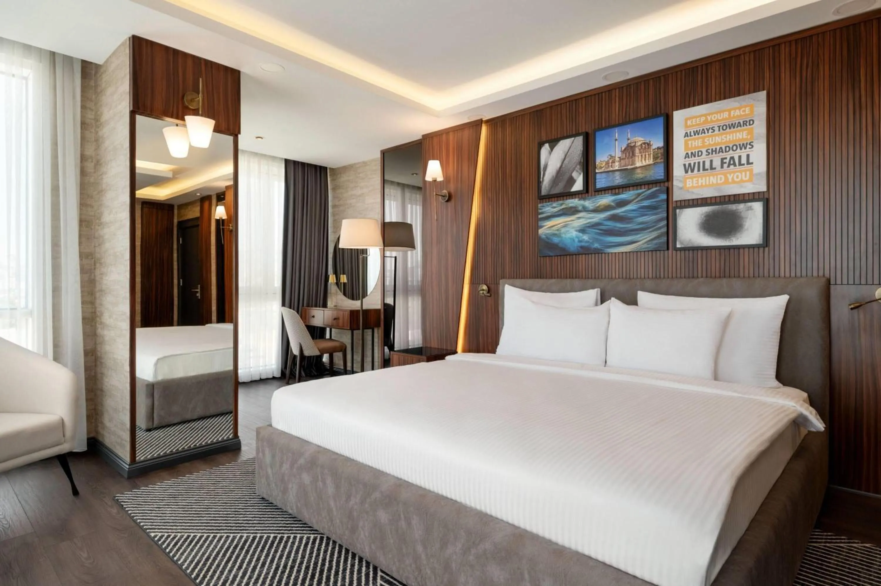 Photo of the whole room, Bed in La Quinta By Wyndham Istanbul Kartal