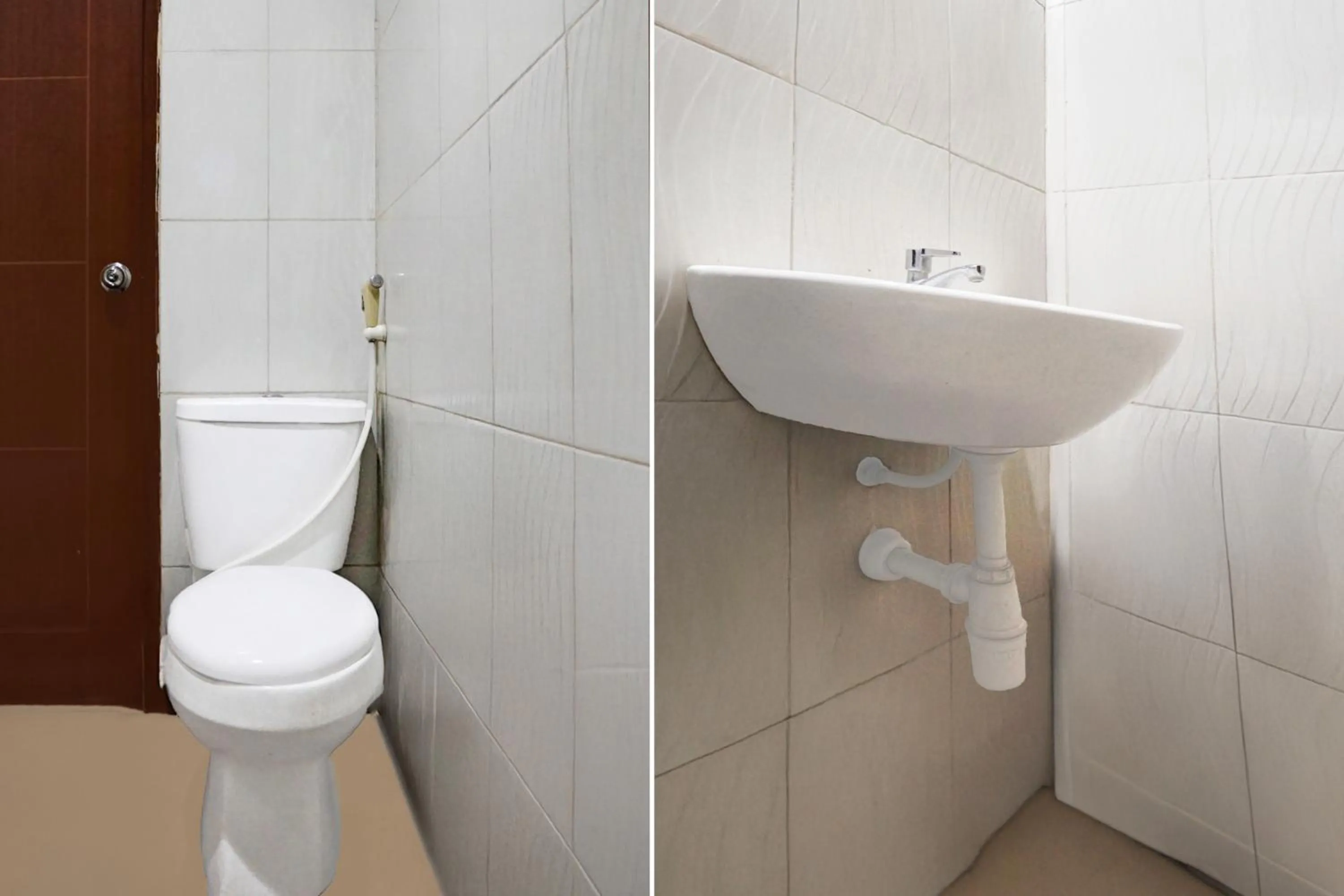 Bathroom in Hotel O 76 Gayungsari