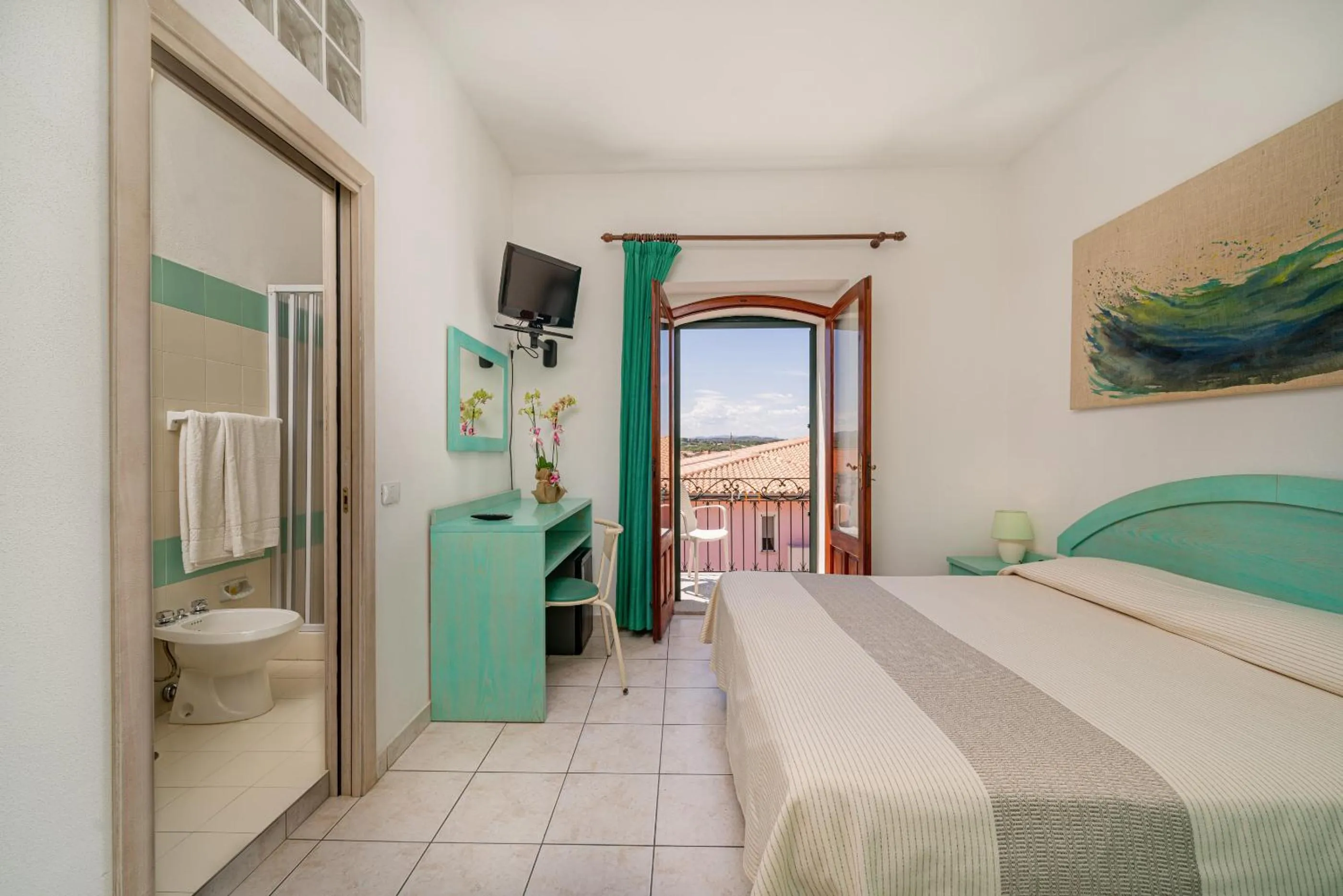 Bedroom, Bed in Hotel Marinaro