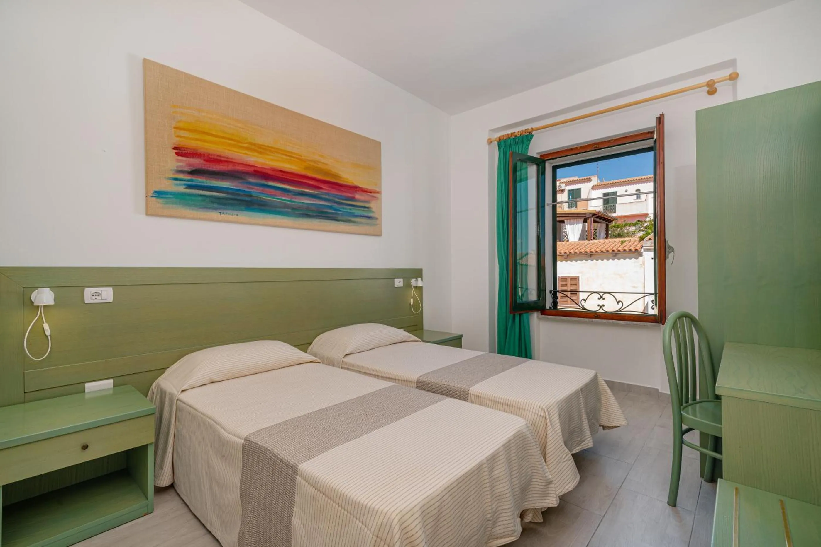 Bedroom, Bed in Hotel Marinaro