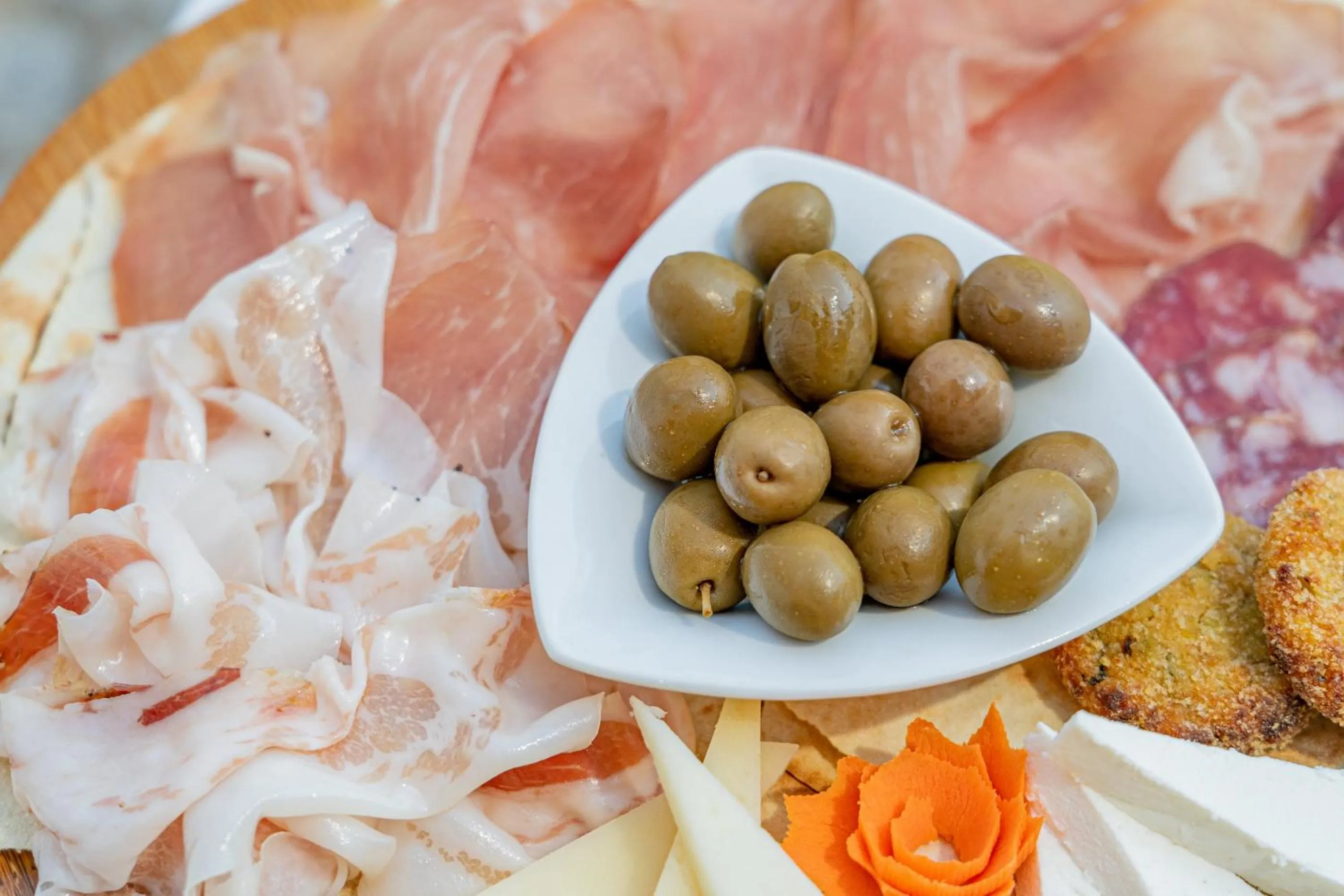 Food close-up in Hotel Marinaro