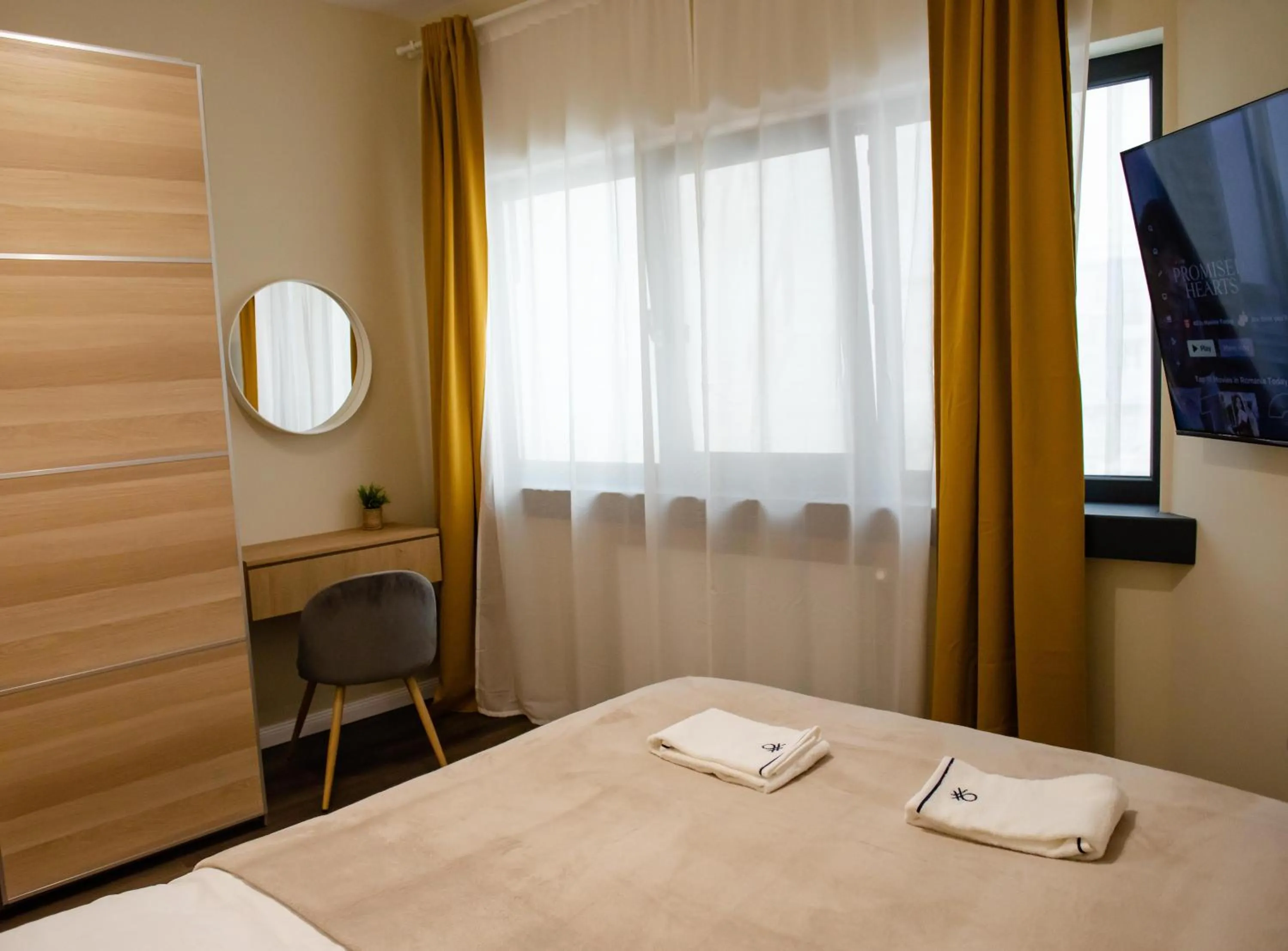 Bed in Little Bucharest downtown apartments Romana