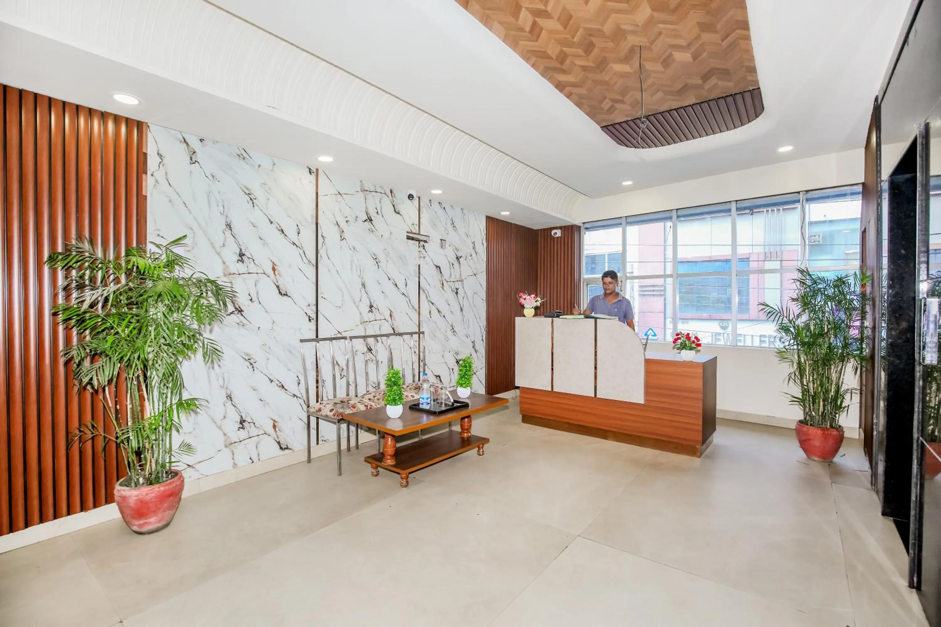 Lobby or reception in Hotel Platinum Stay InHouse Sanjha Chulha Restaurant