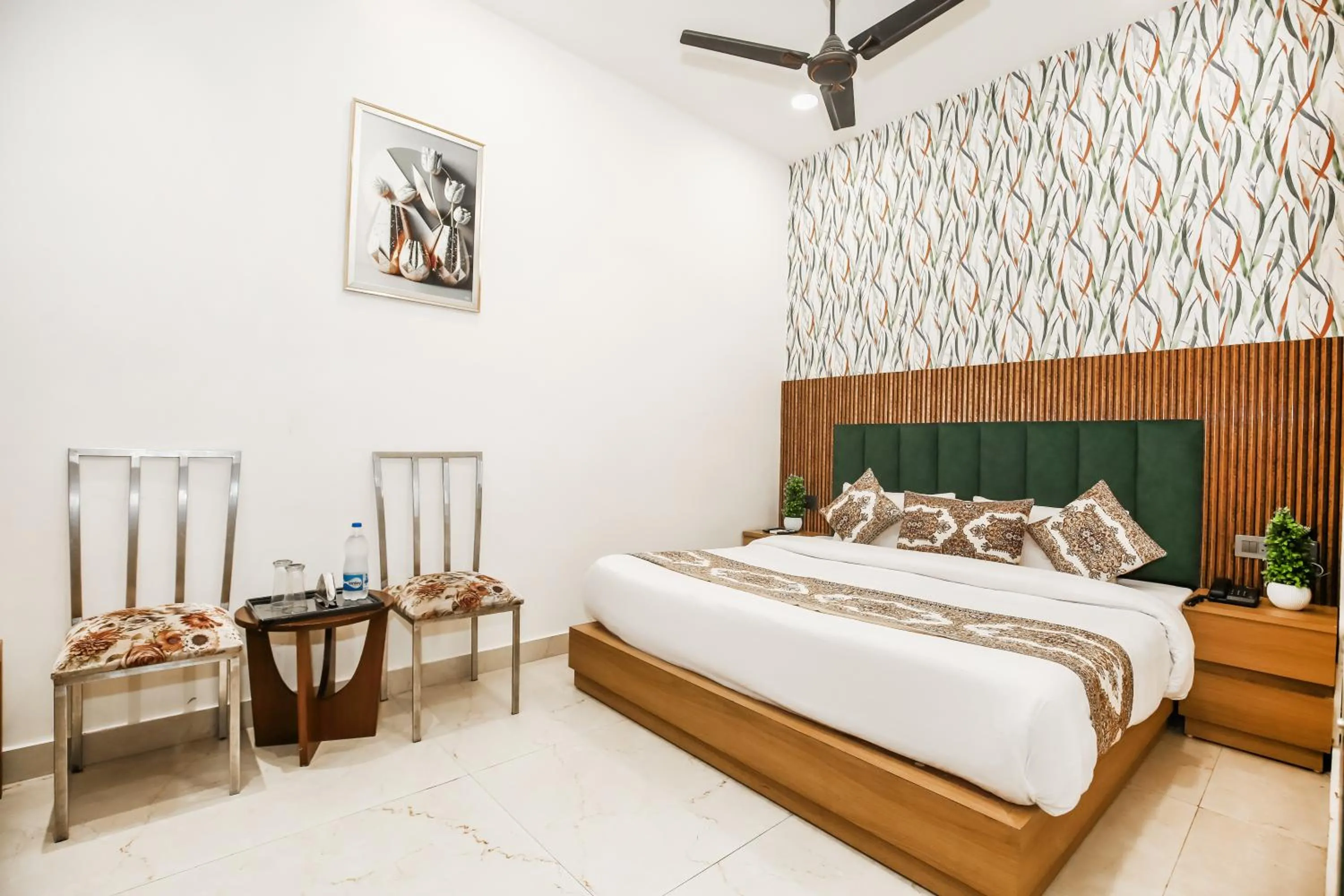 Photo of the whole room in Hotel Platinum Stay InHouse Sanjha Chulha Restaurant