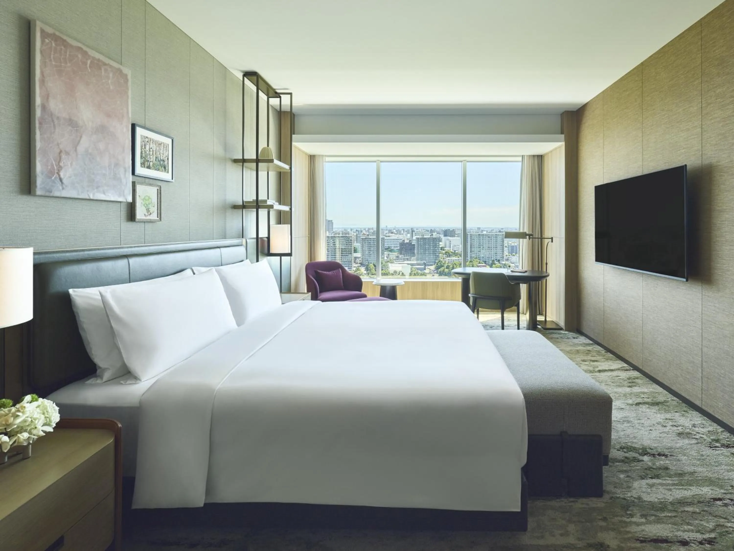 Bed in InterContinental Sapporo by IHG