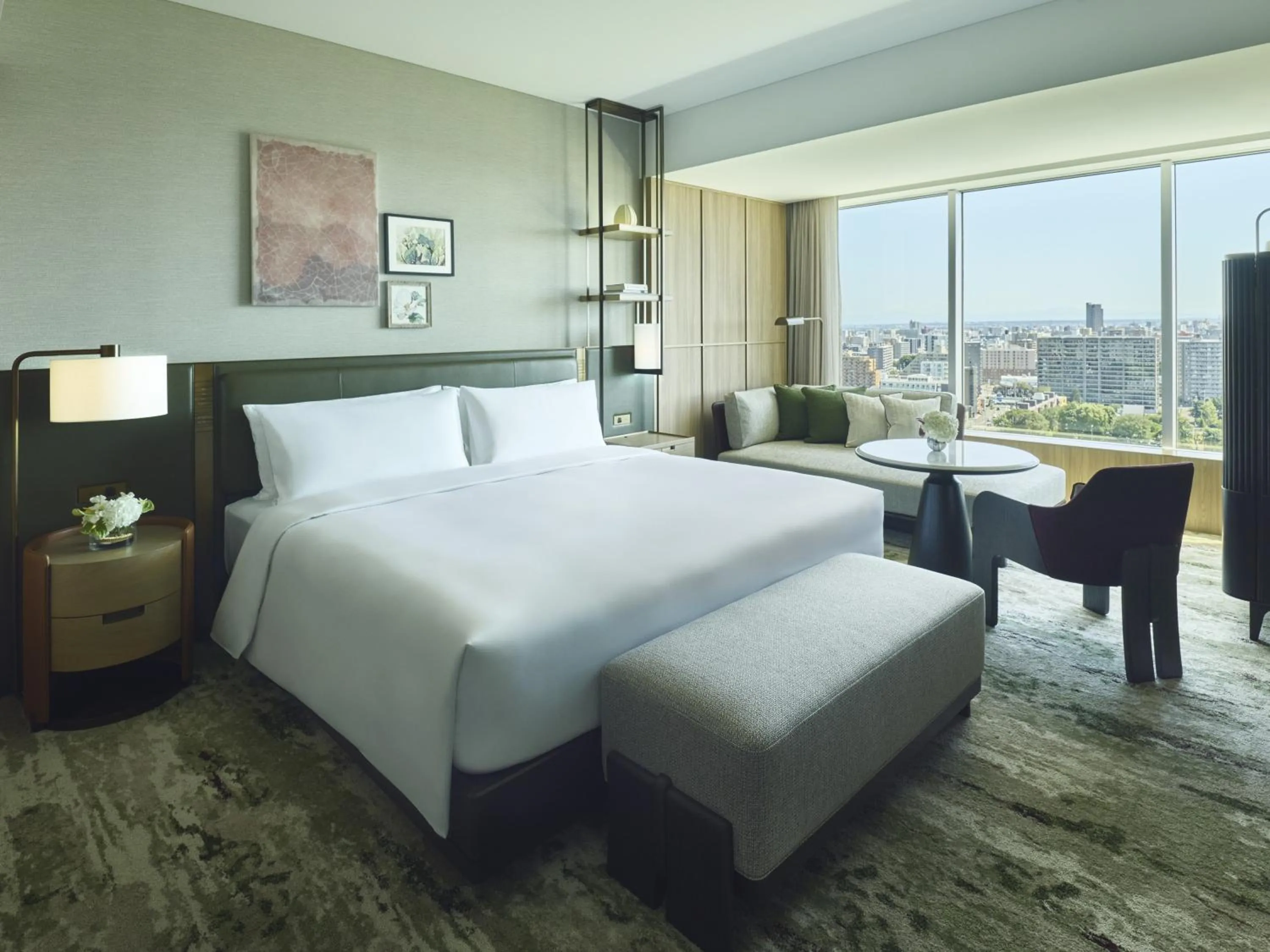 Bed in InterContinental Sapporo by IHG