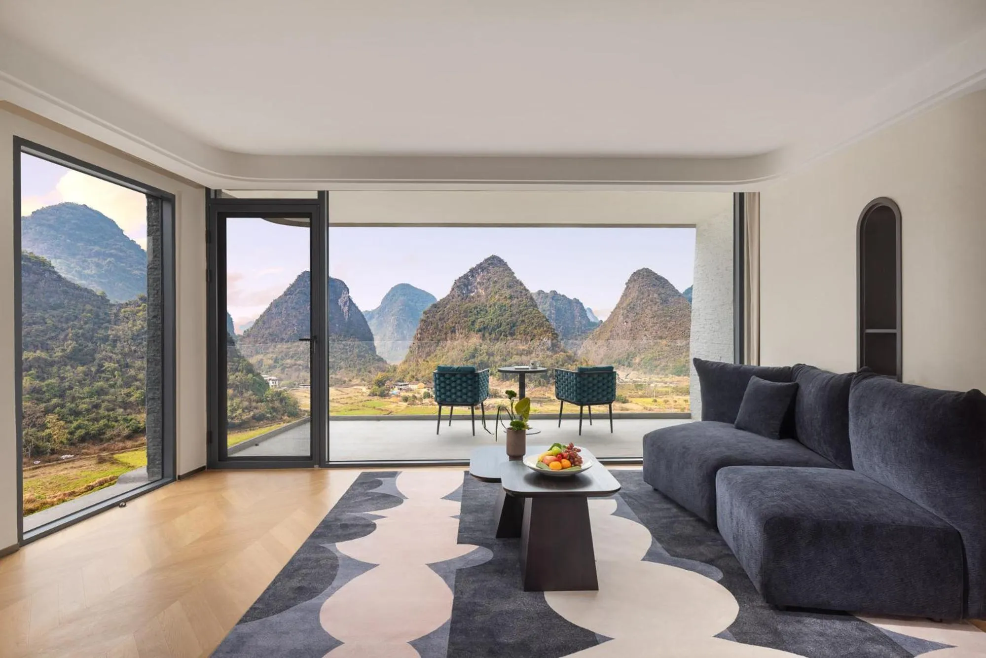 Seating area in voco Guilin Yangshuo