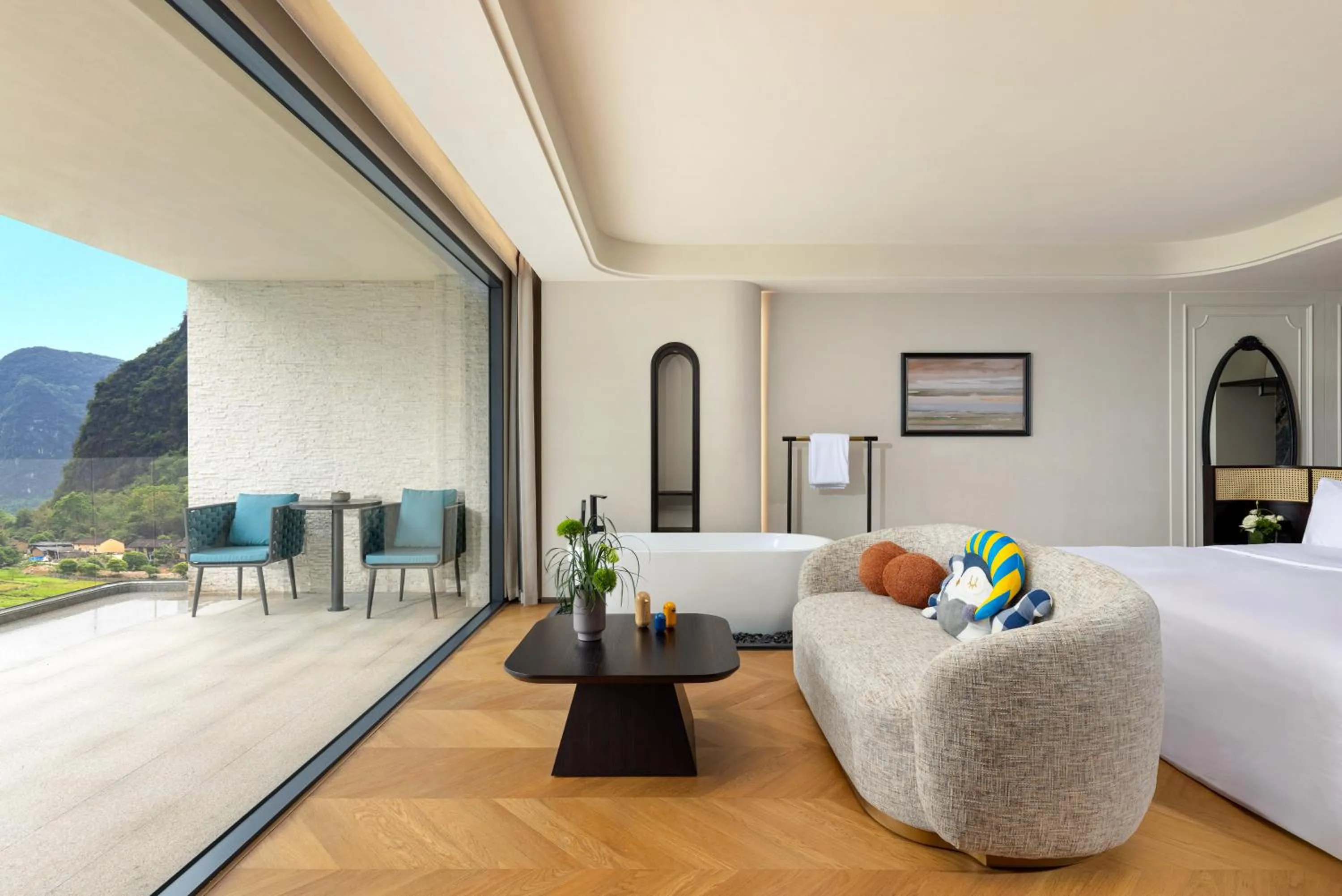 Seating area in voco Guilin Yangshuo