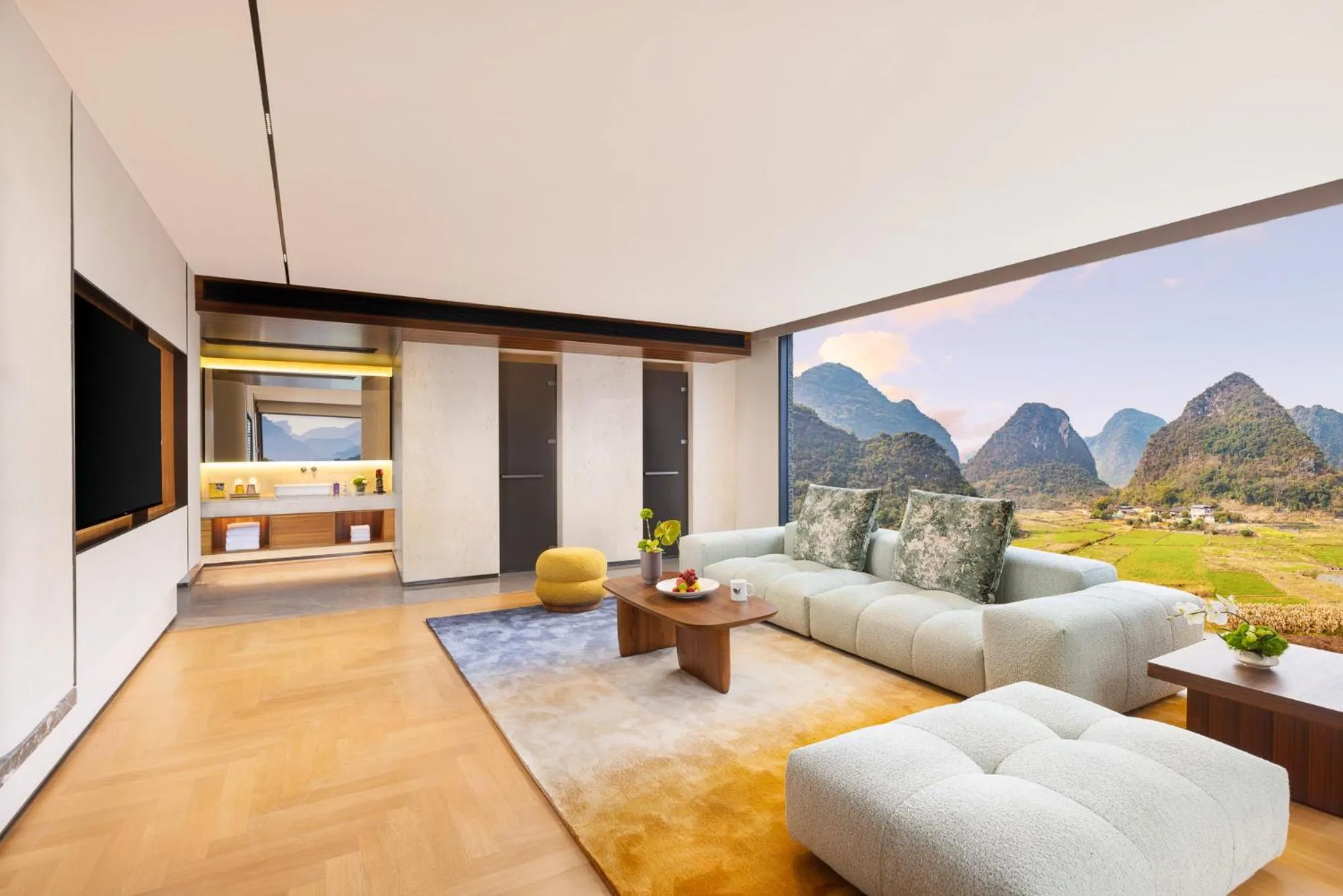 Living room in voco Guilin Yangshuo