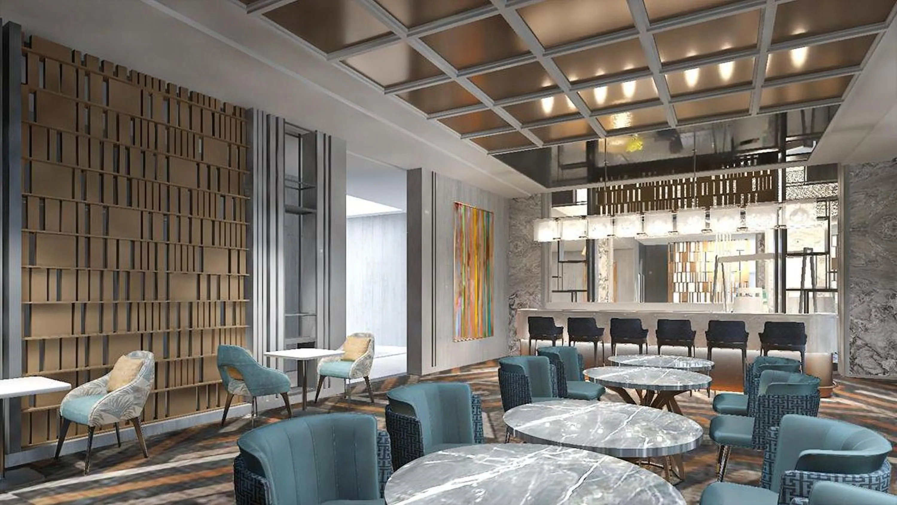 Lounge or bar in Crowne Plaza Lucknow by IHG