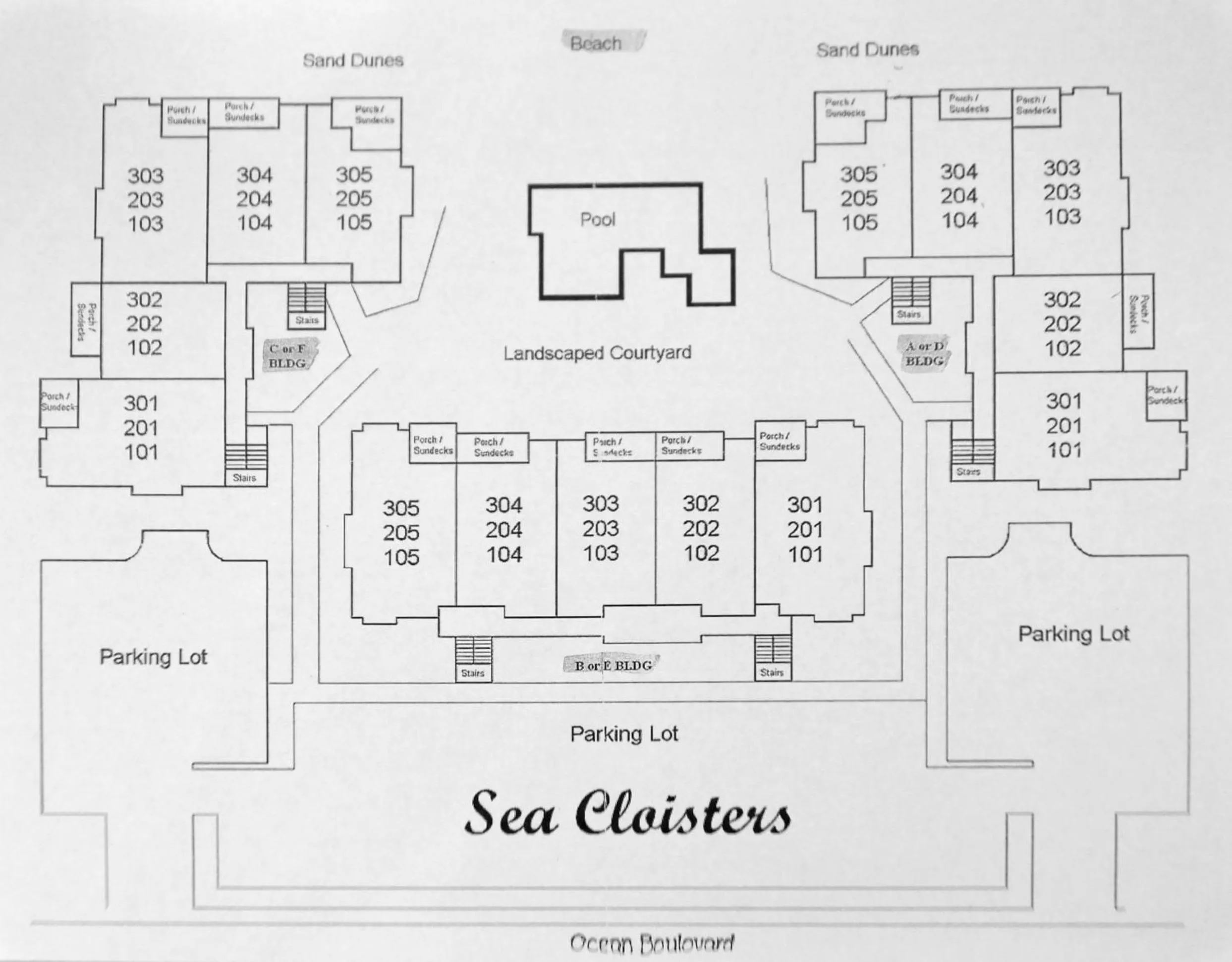 Sea Cloisters 201E