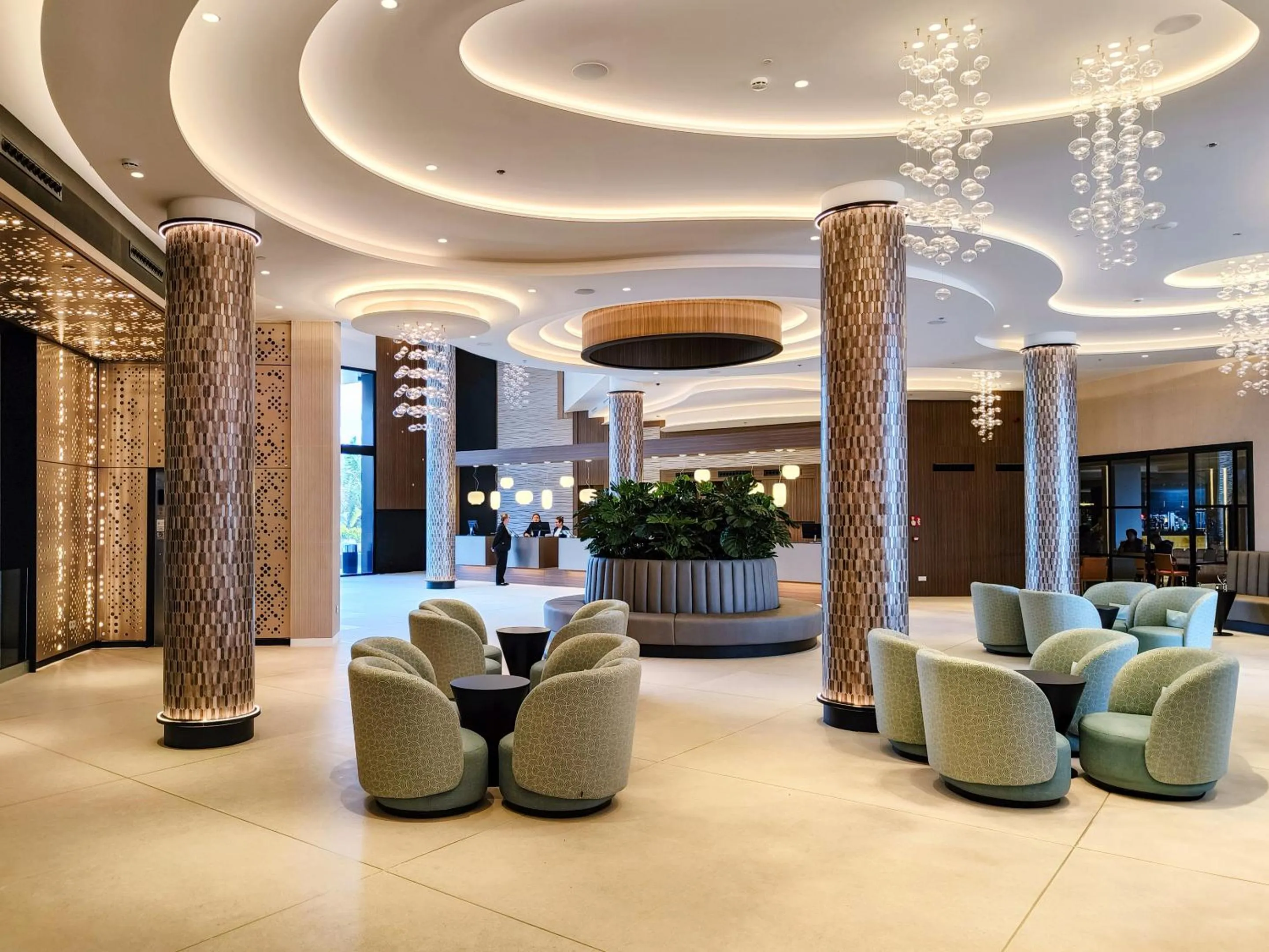 Lobby or reception in Golden Taurus Aquapark Resort