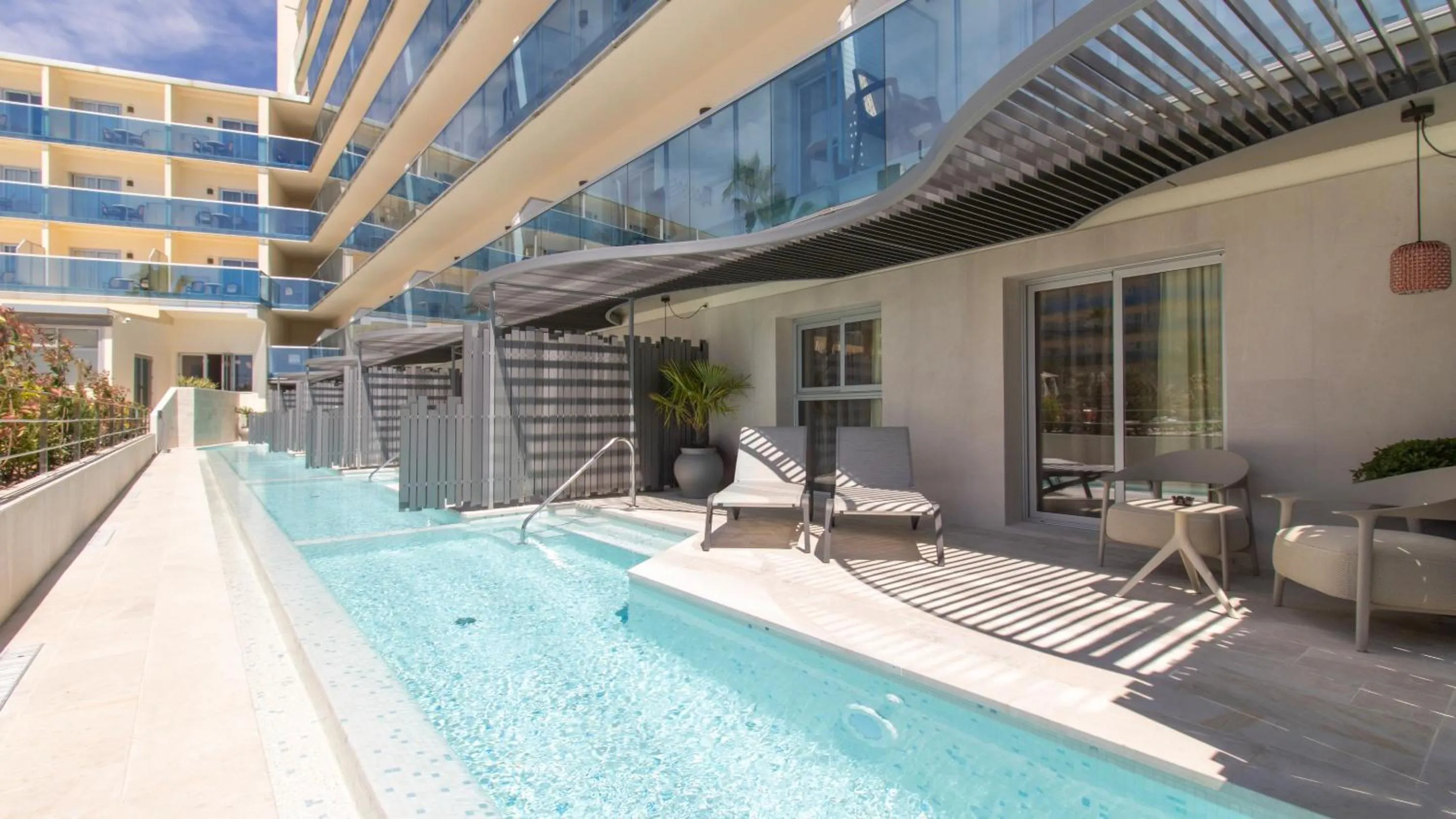 Patio in Golden Taurus Aquapark Resort