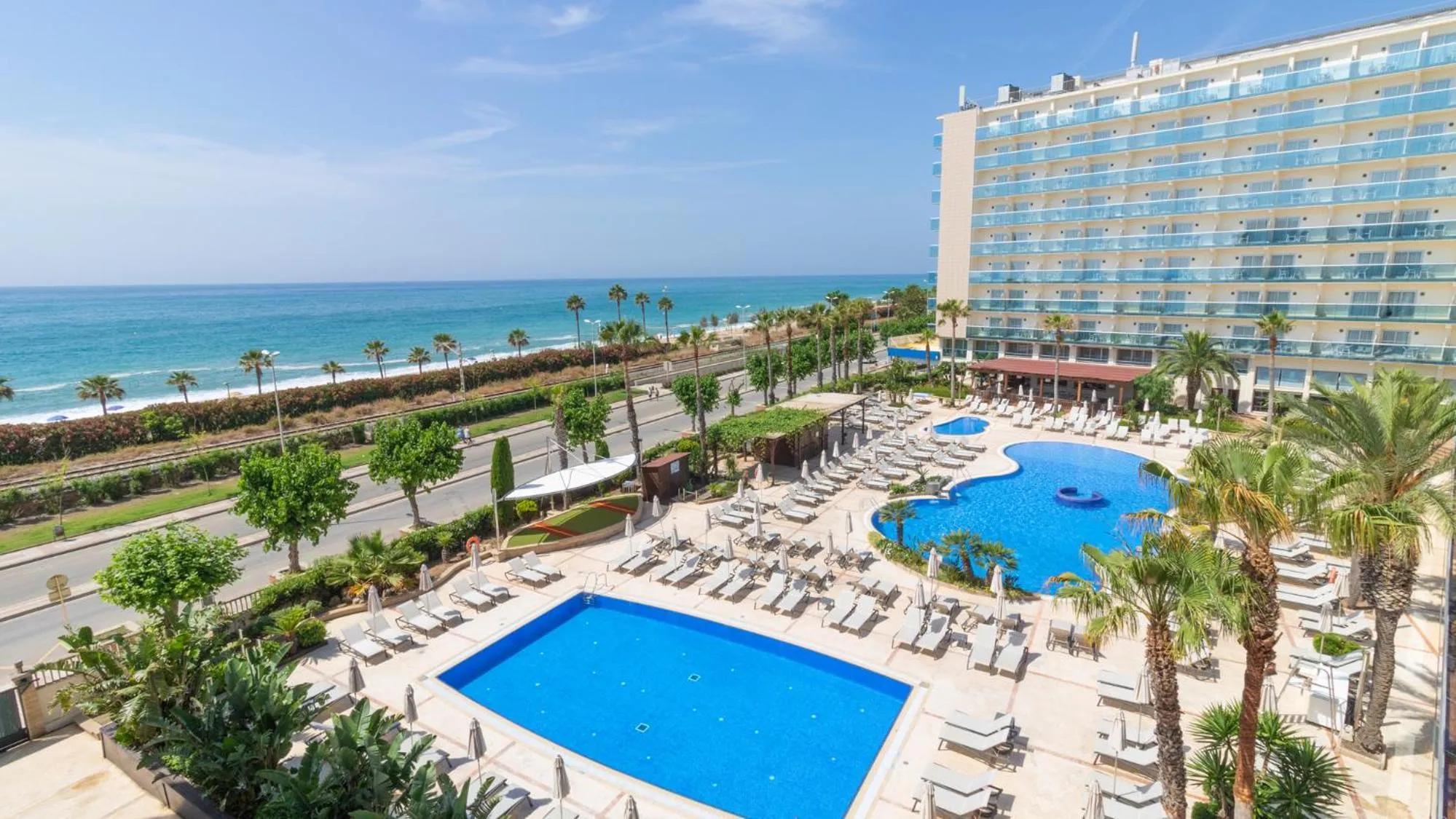 Beach in Golden Taurus Aquapark Resort