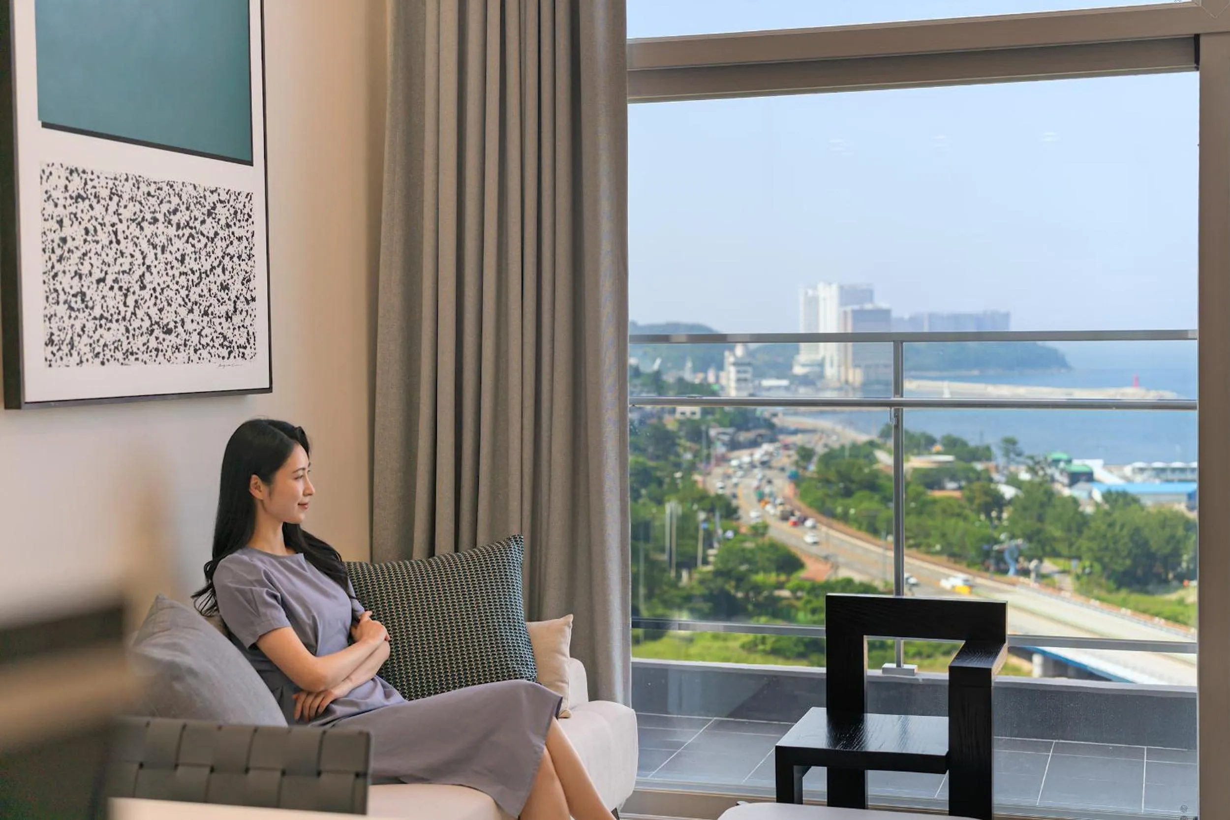 View (from property/room) in DIAMER Hotel Sokcho by AankStay