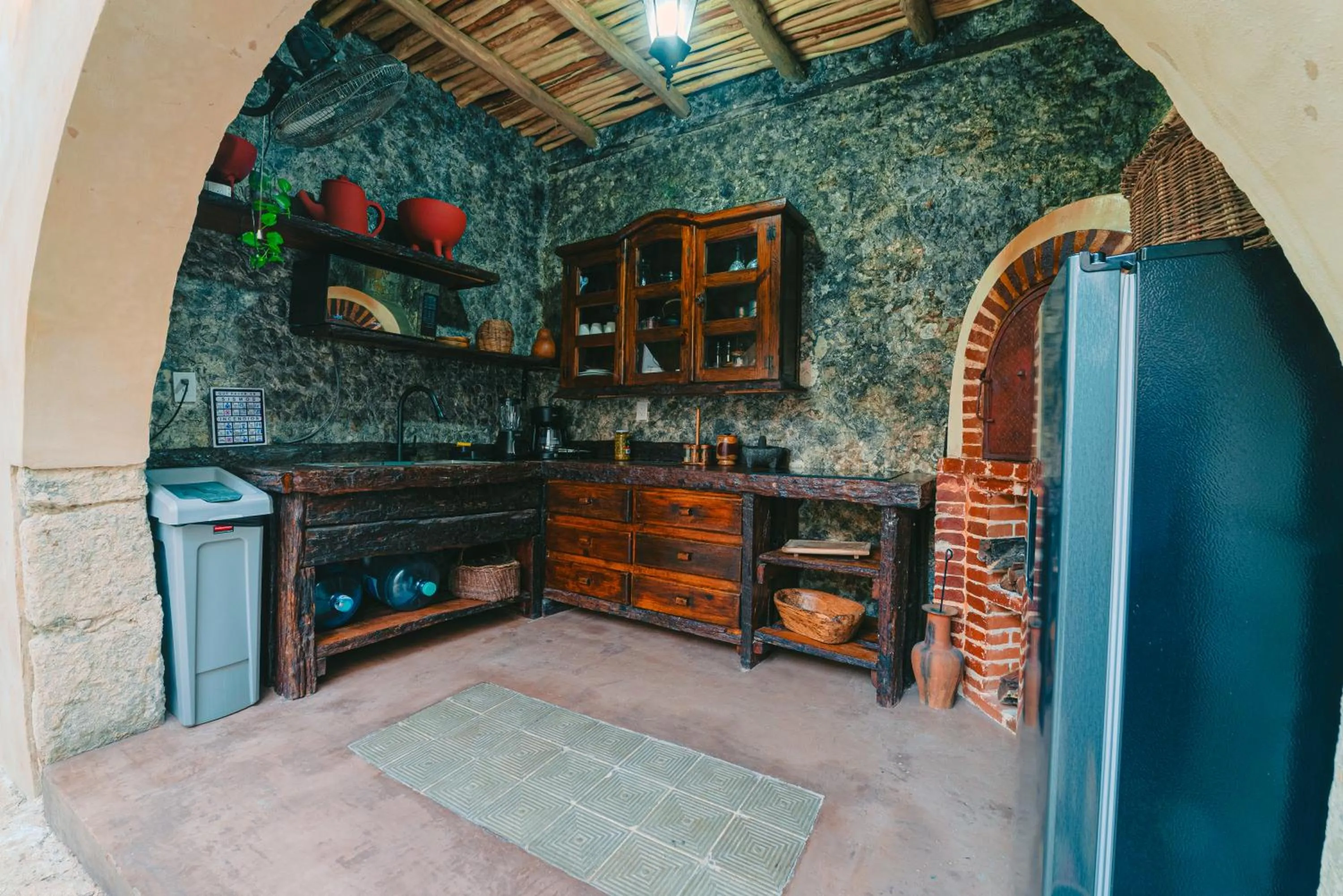 kitchen in Hotel Boutique Casa Lanz XVII