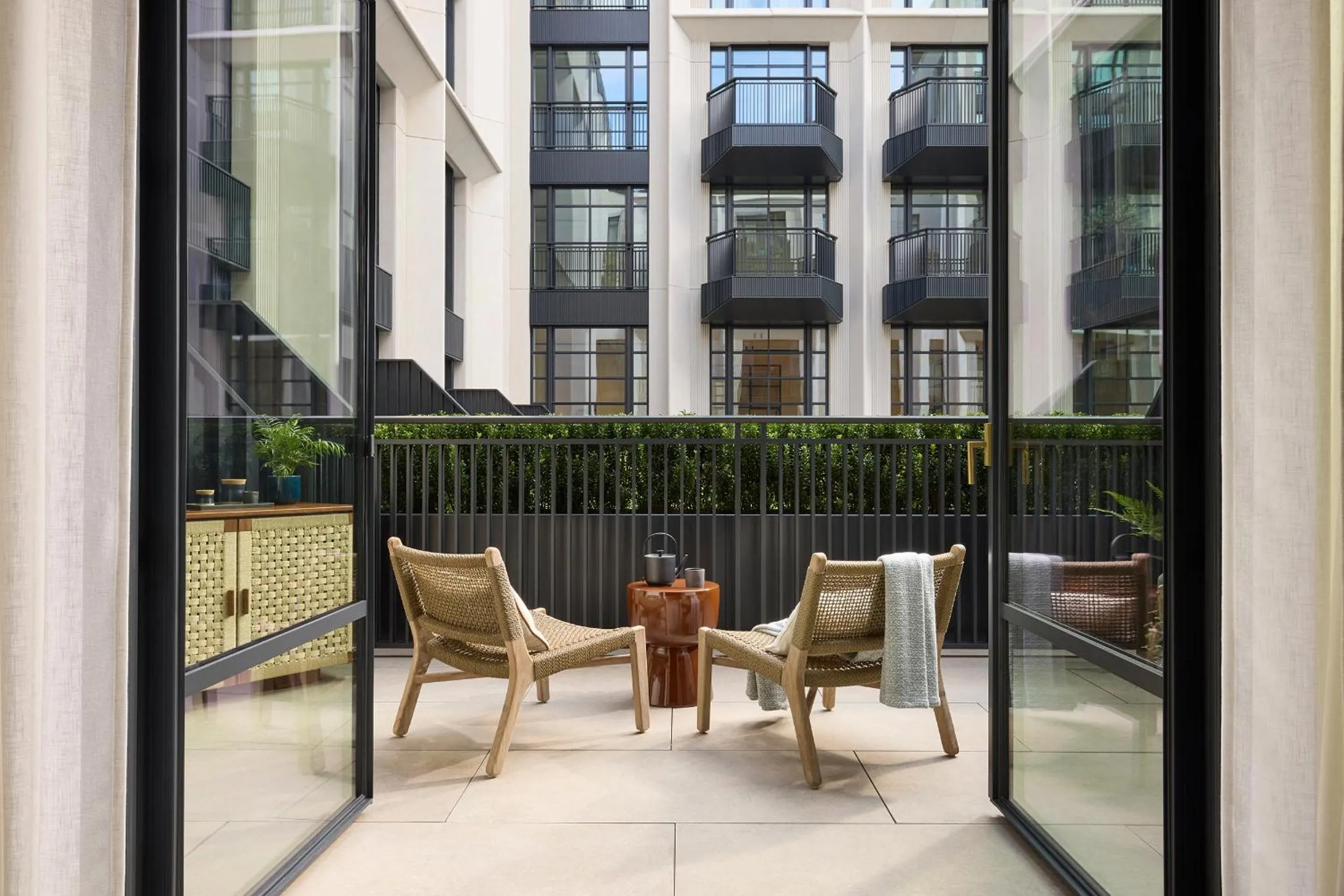 Balcony/Terrace in Six Senses London