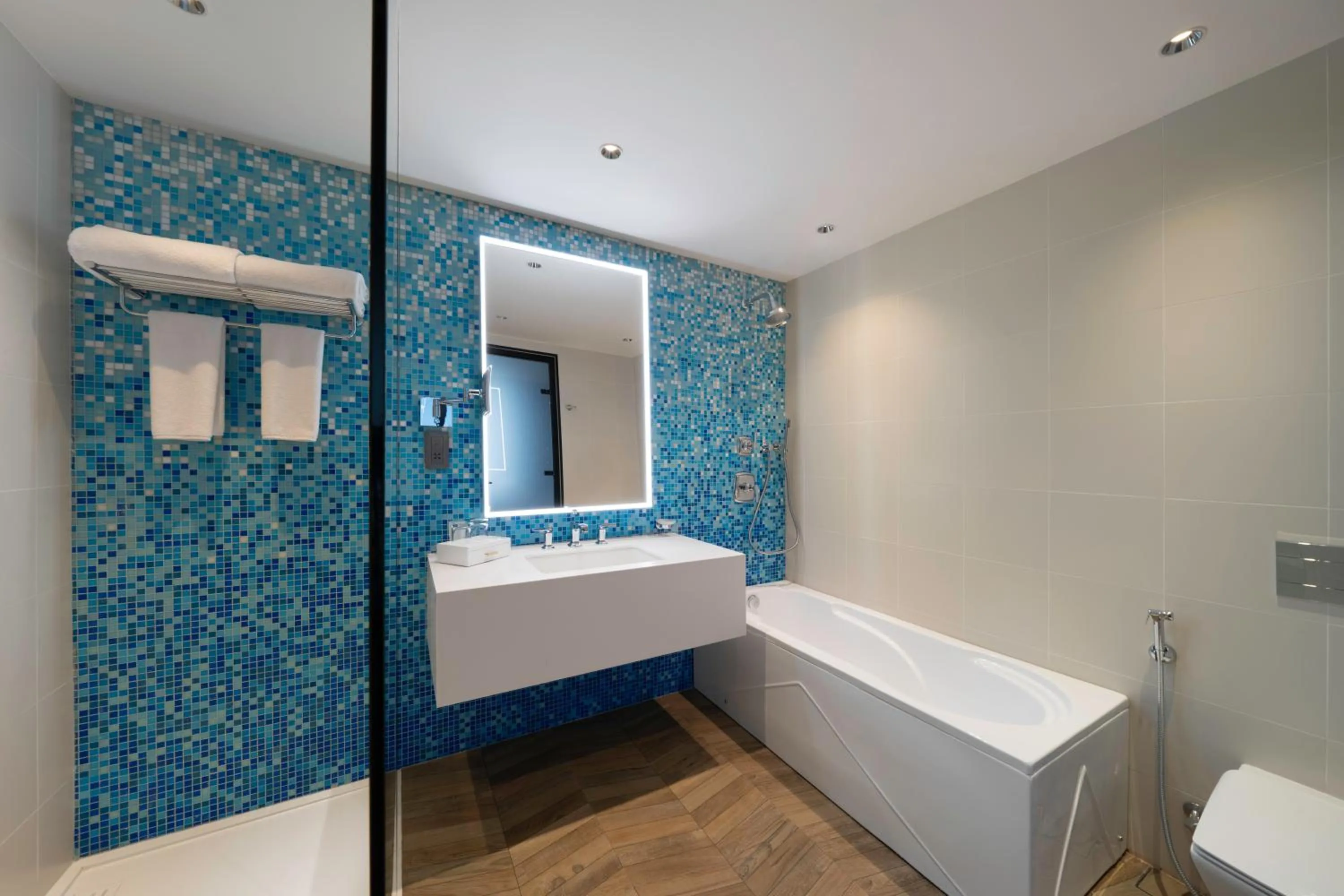 Bathroom in Radisson Blu Hotel, Riyadh Al Sahafa