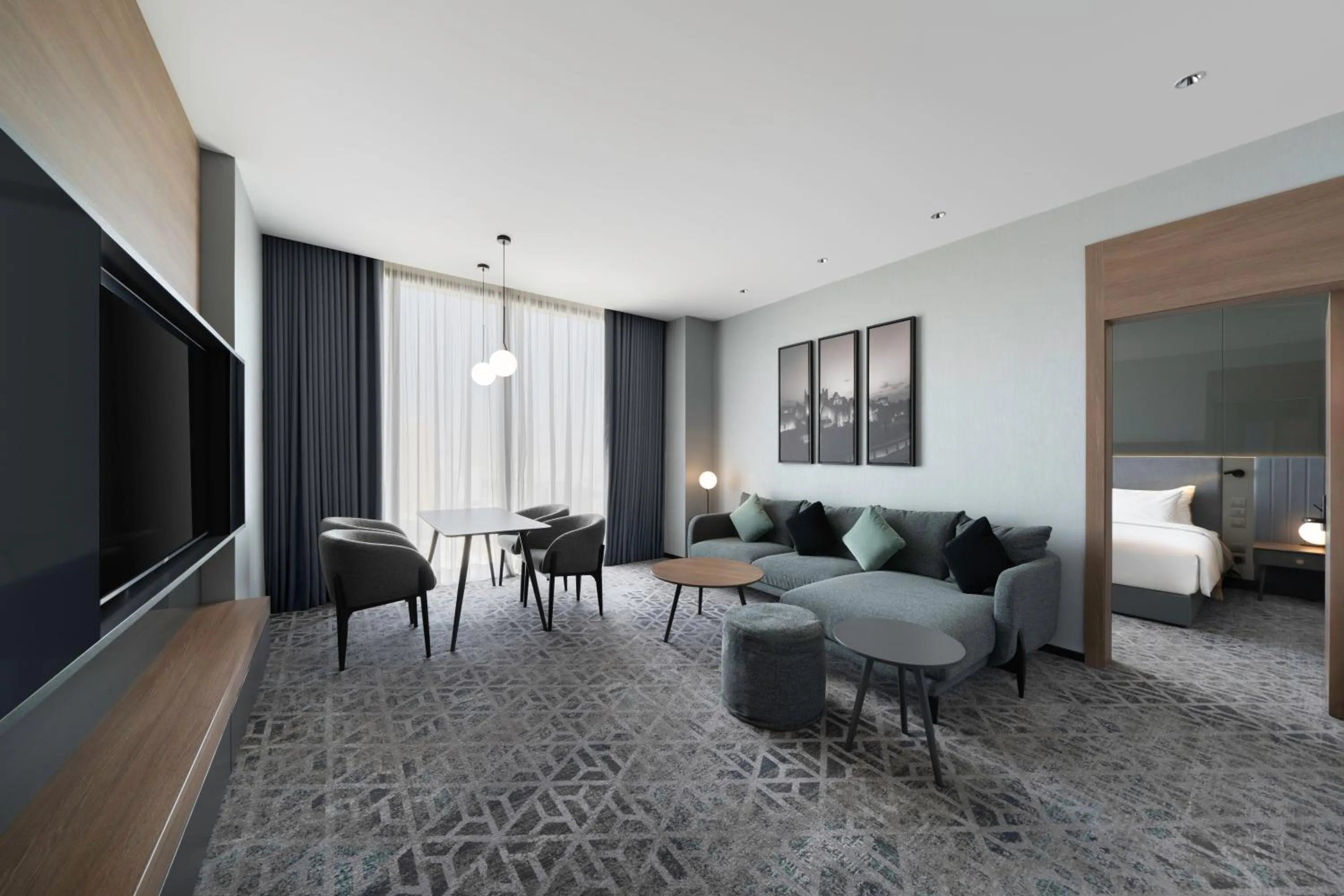 TV and multimedia in Radisson Blu Hotel, Riyadh Al Sahafa