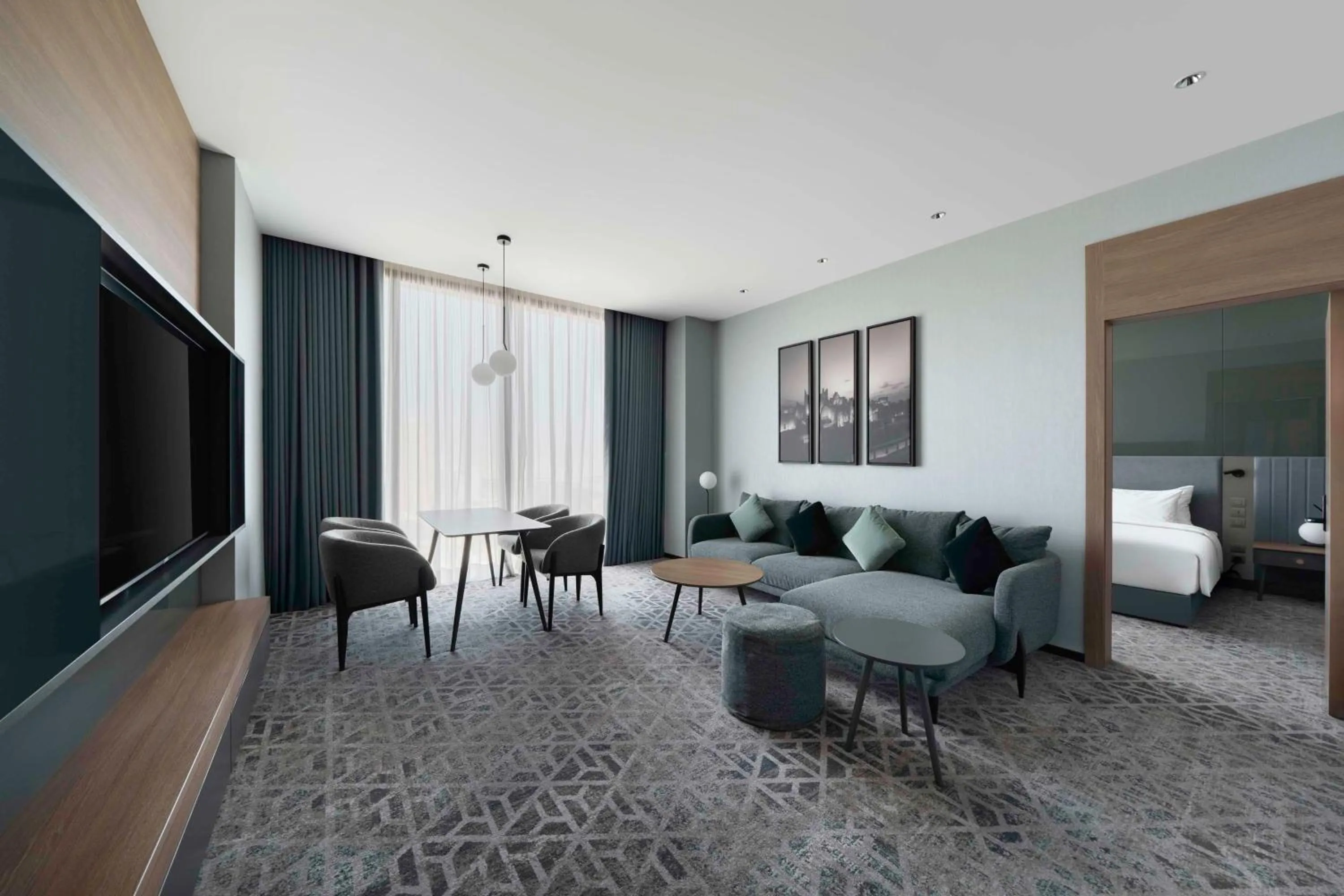 Photo of the whole room in Radisson Blu Hotel, Riyadh Al Sahafa