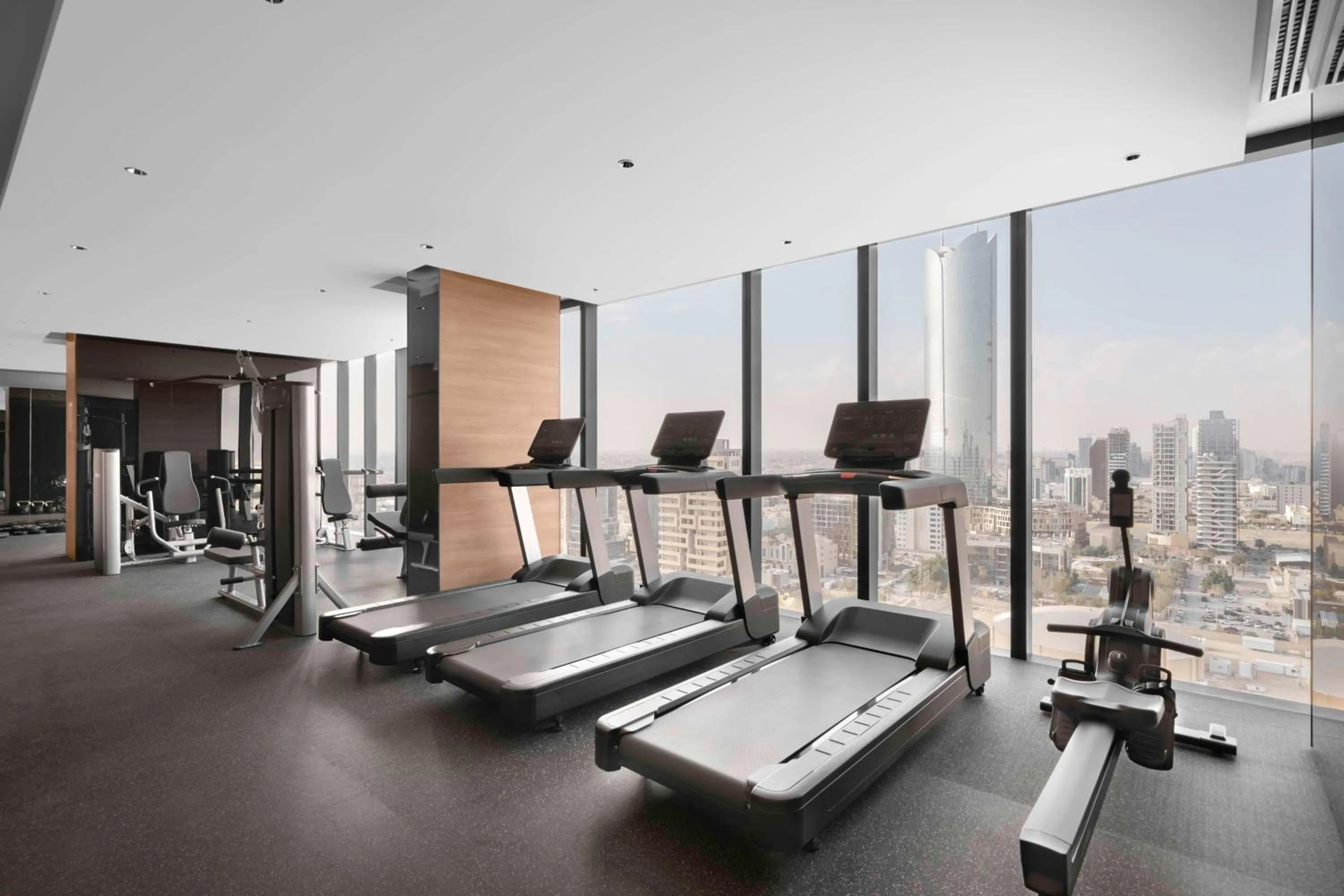 Fitness centre/facilities in Radisson Blu Hotel, Riyadh Al Sahafa