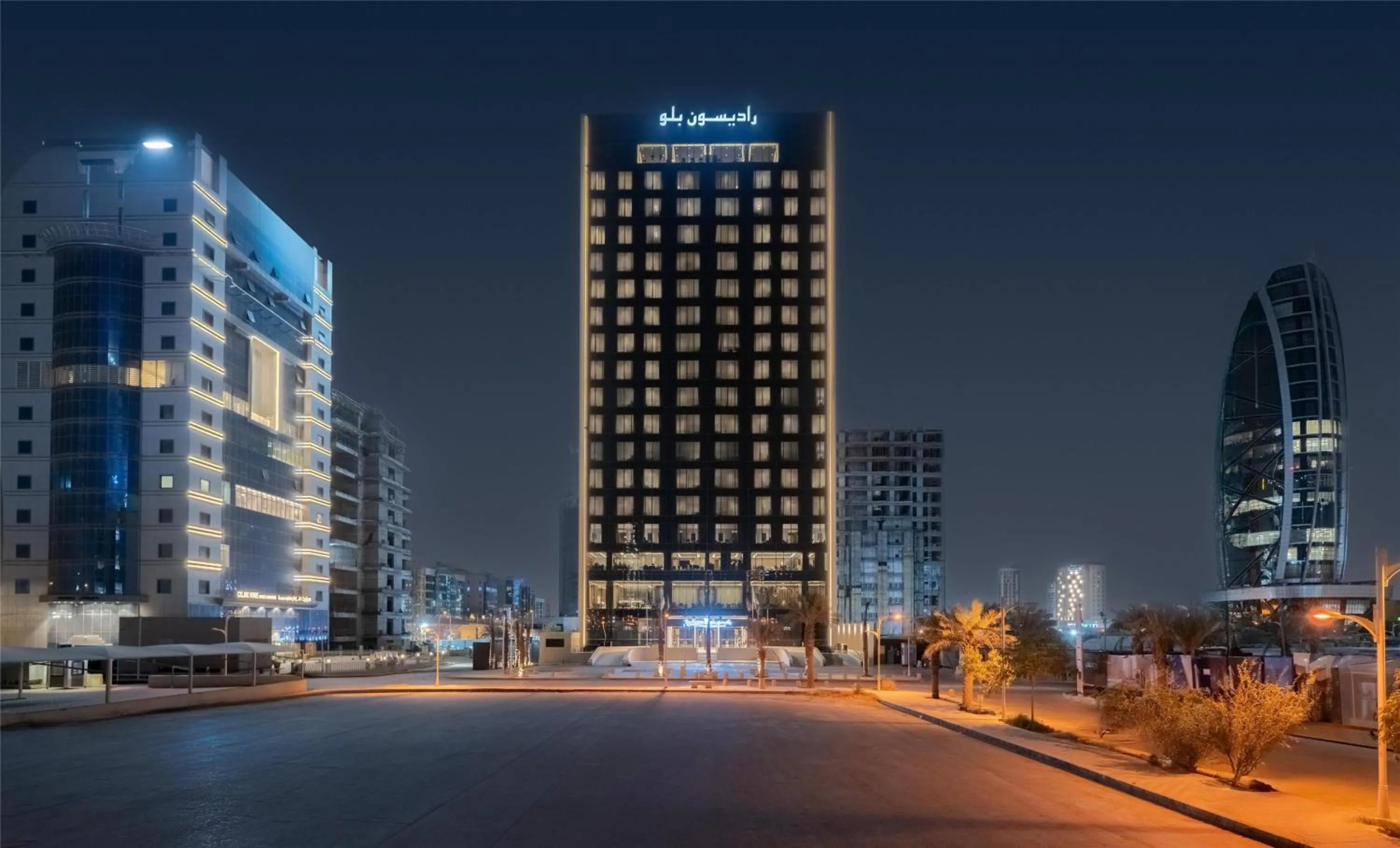 Property building in Radisson Blu Hotel, Riyadh Al Sahafa