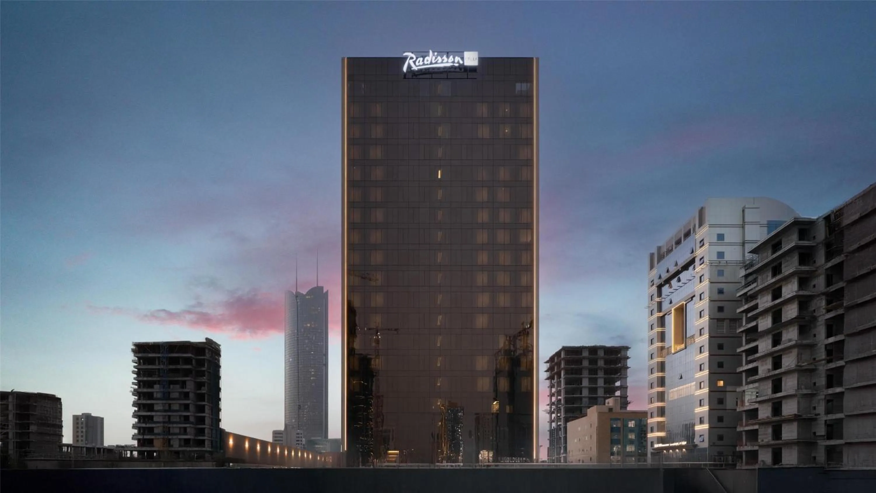 Property building in Radisson Blu Hotel, Riyadh Al Sahafa