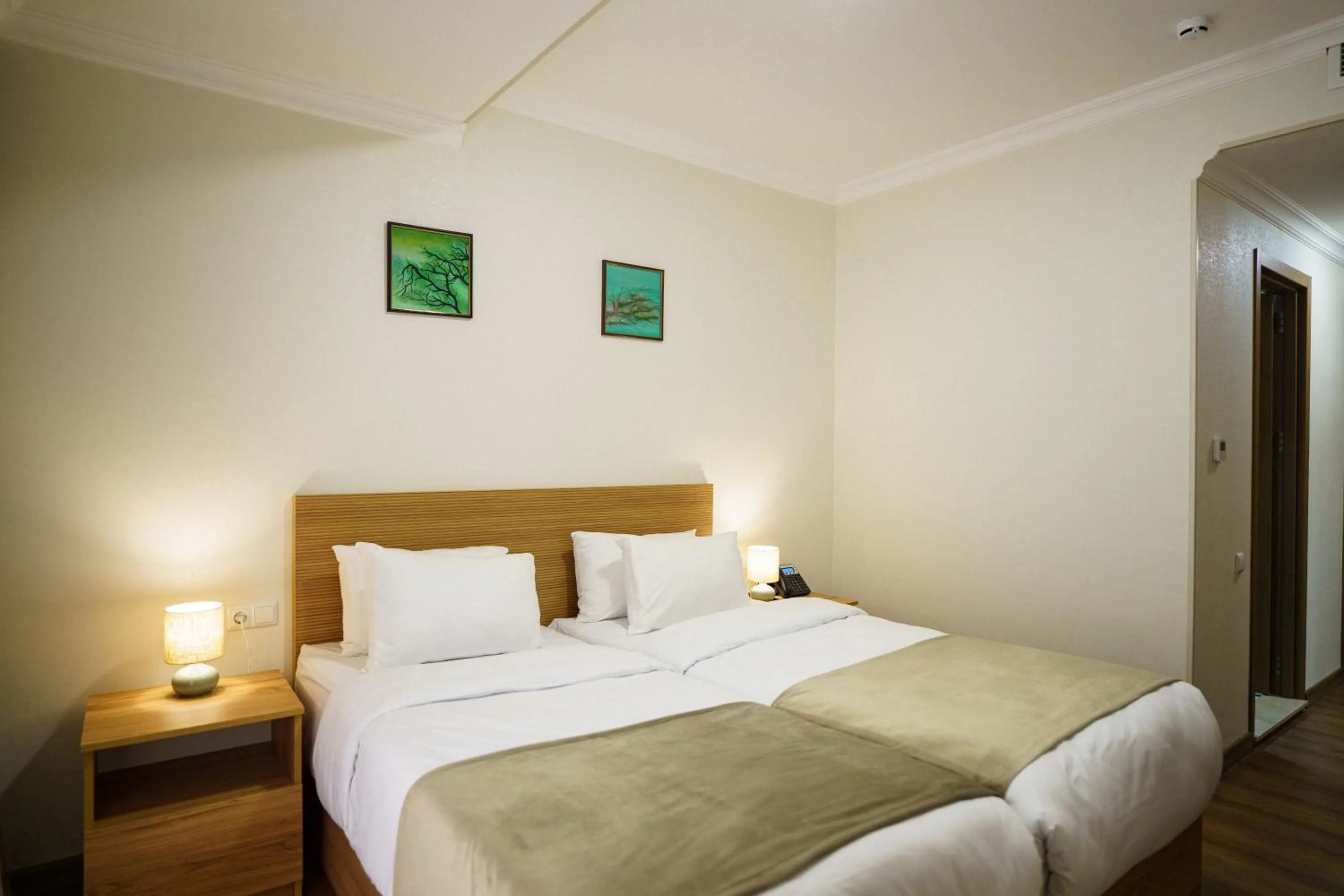 Bed in Green Palace Kutaisi