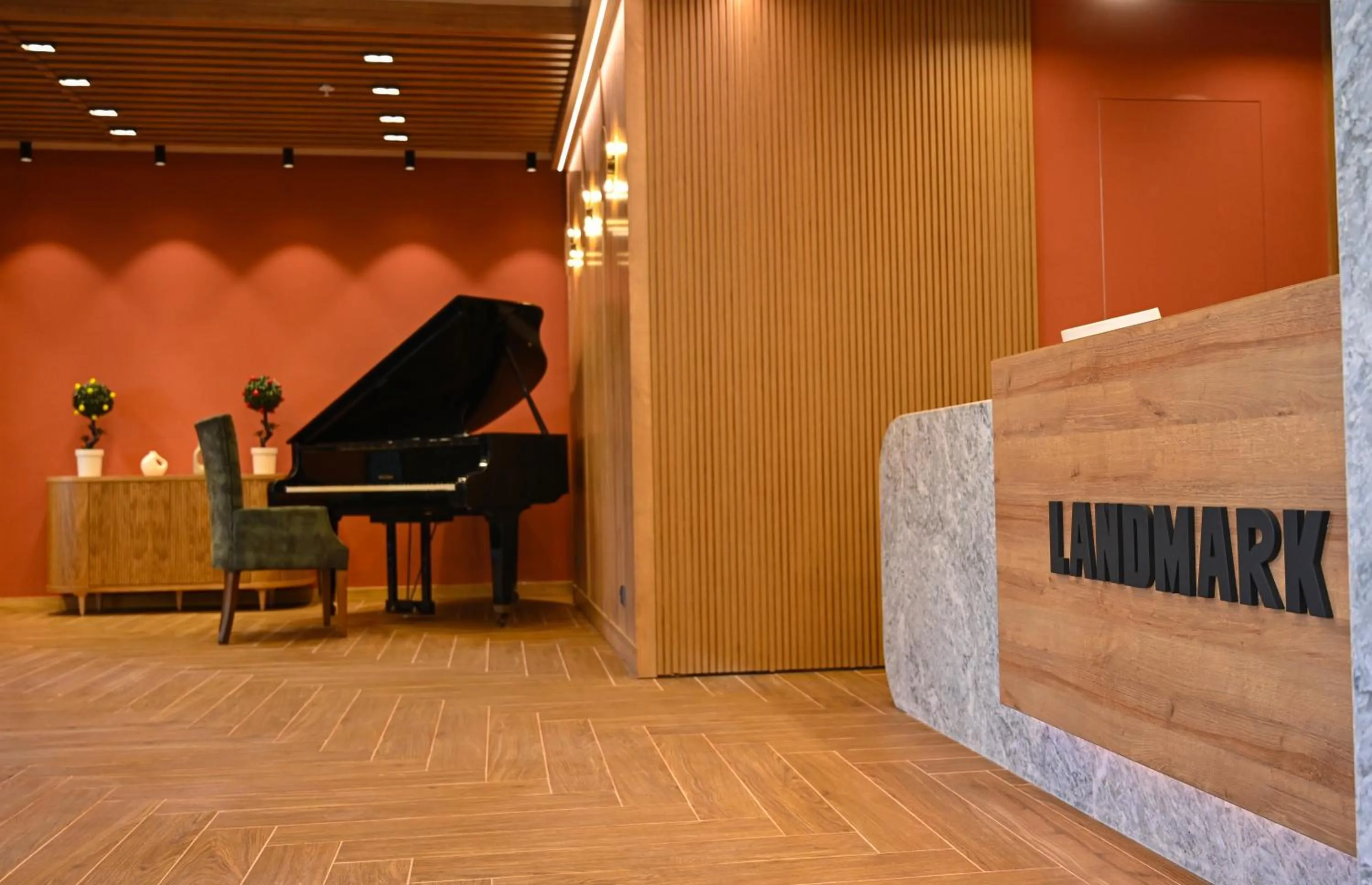 Lobby or reception in Landmark Hotel