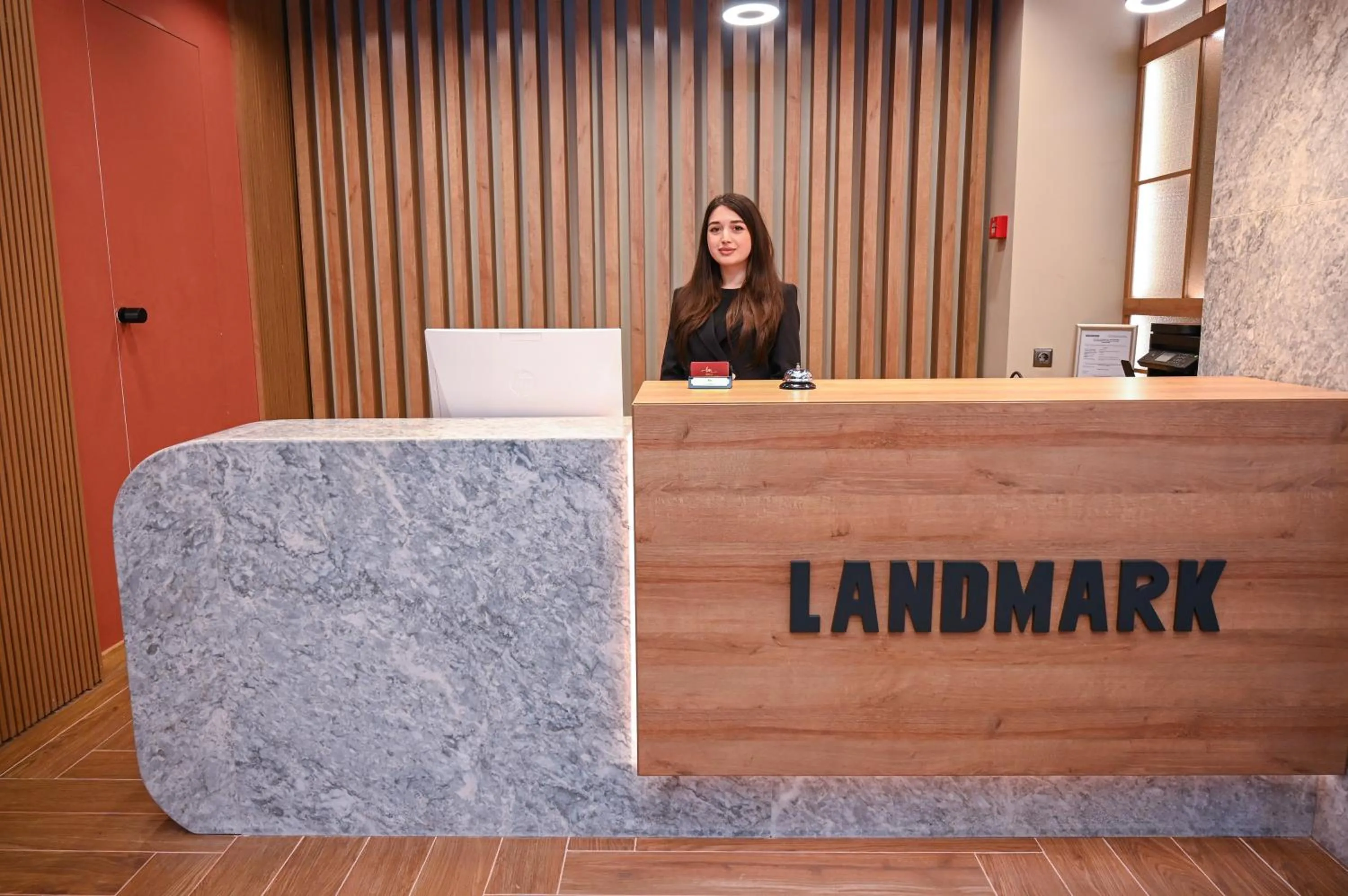 Lobby or reception in Landmark Hotel