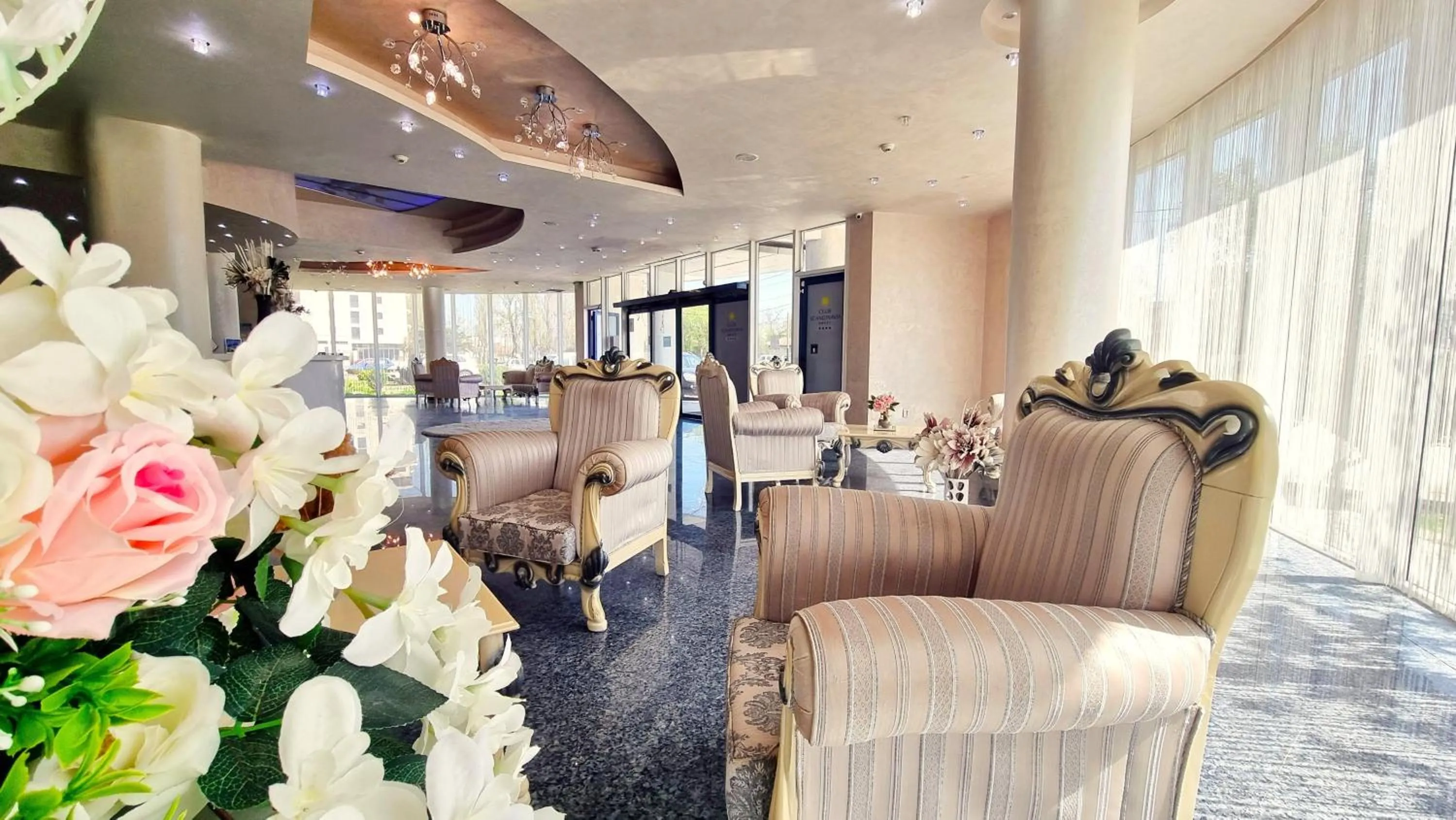 Lobby or reception in Hotel Scandinavia