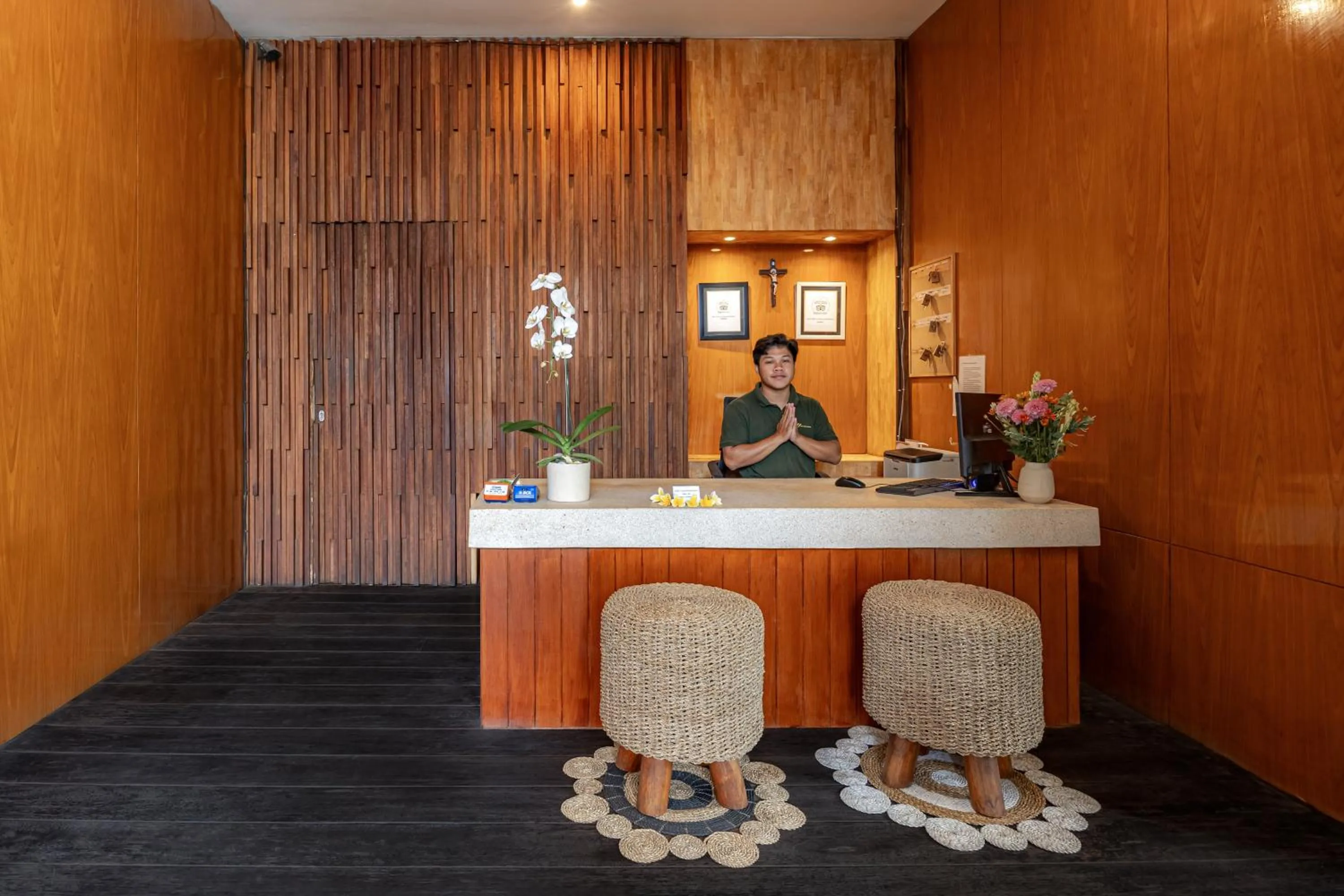 Lobby or reception in Bali True Living