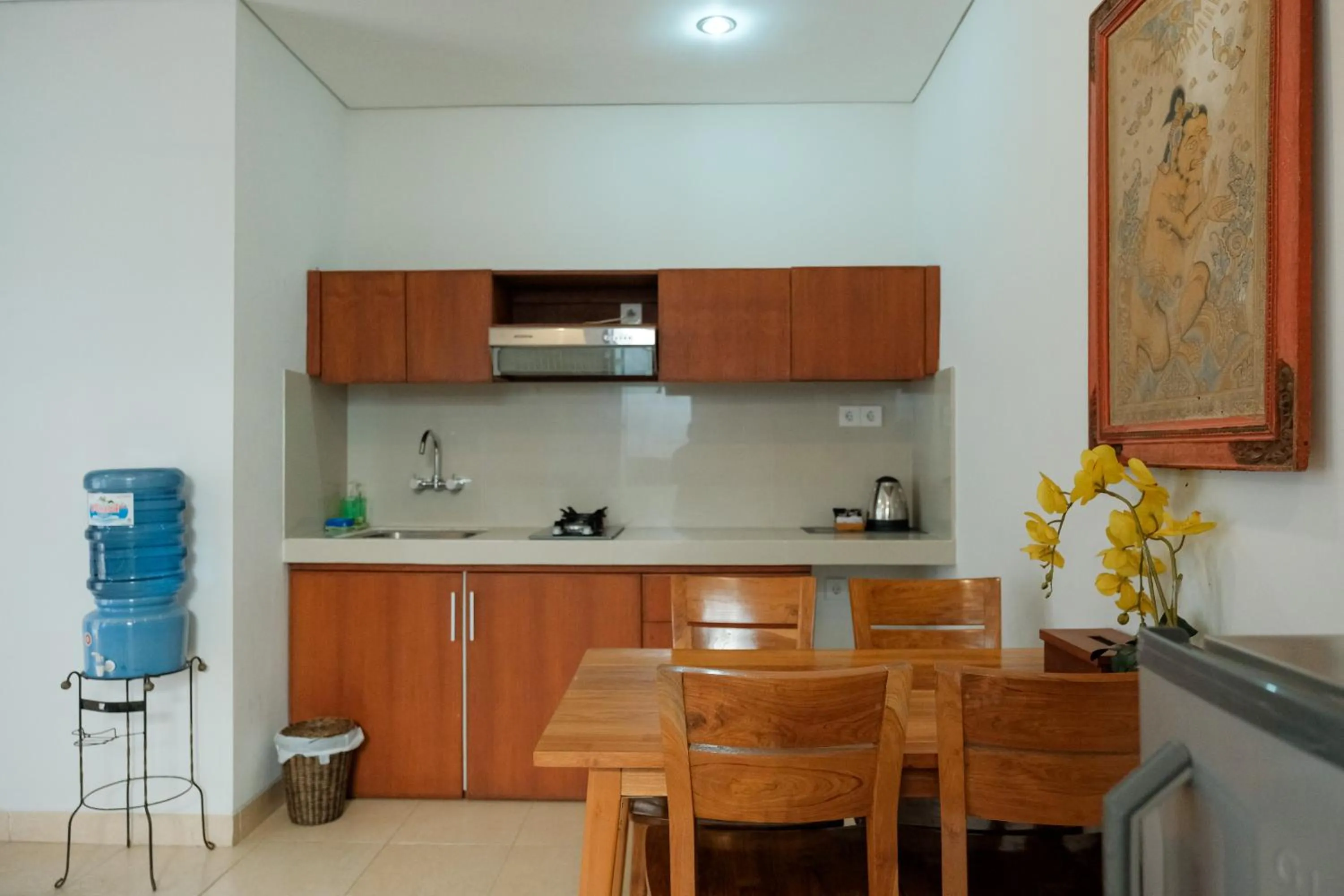 Kitchen or kitchenette in Semarandana Bedrooms and Pool